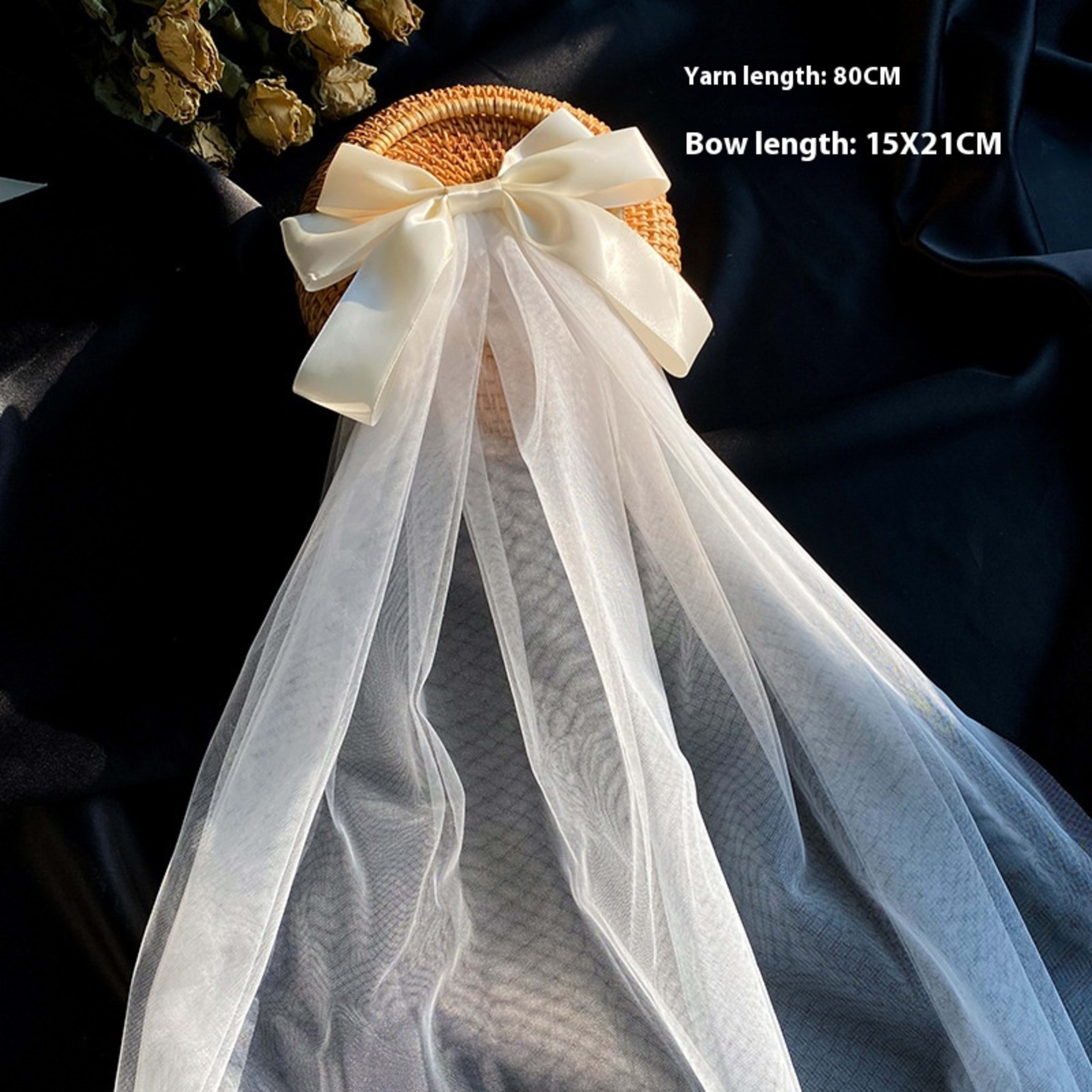 Bow Veil Super Fairy Wedding Trip Shoot 3