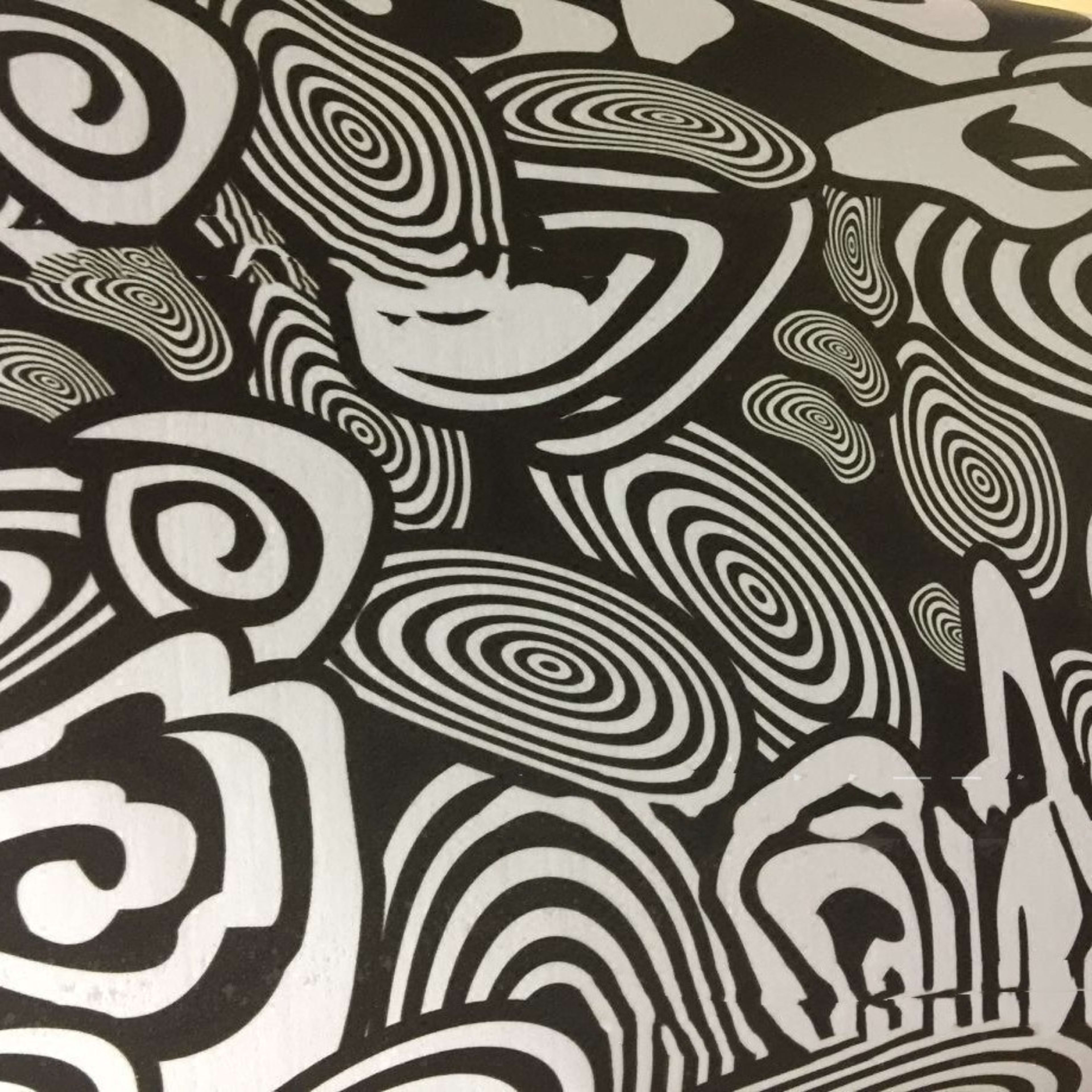 Car Graffiti Colorful Auto Film Zebra Pattern Black And White Plaid 4