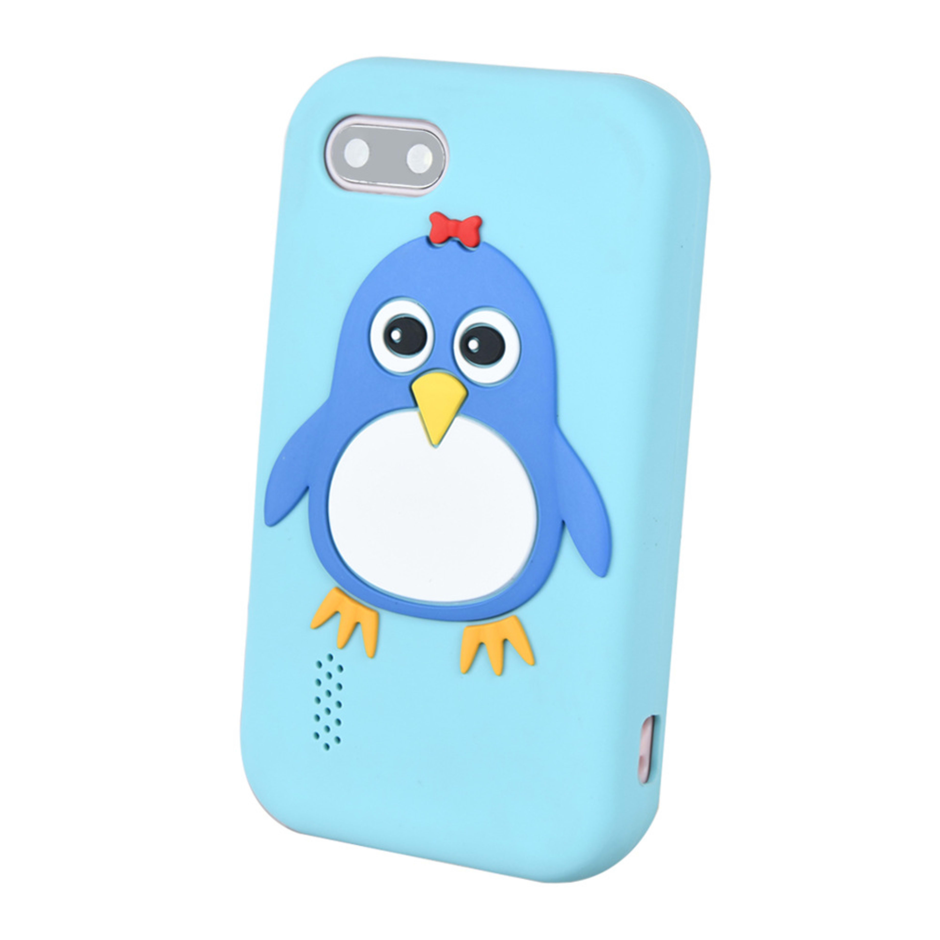 Children's Smart Touch Mobile Phone Silicone Penguin Toy 7