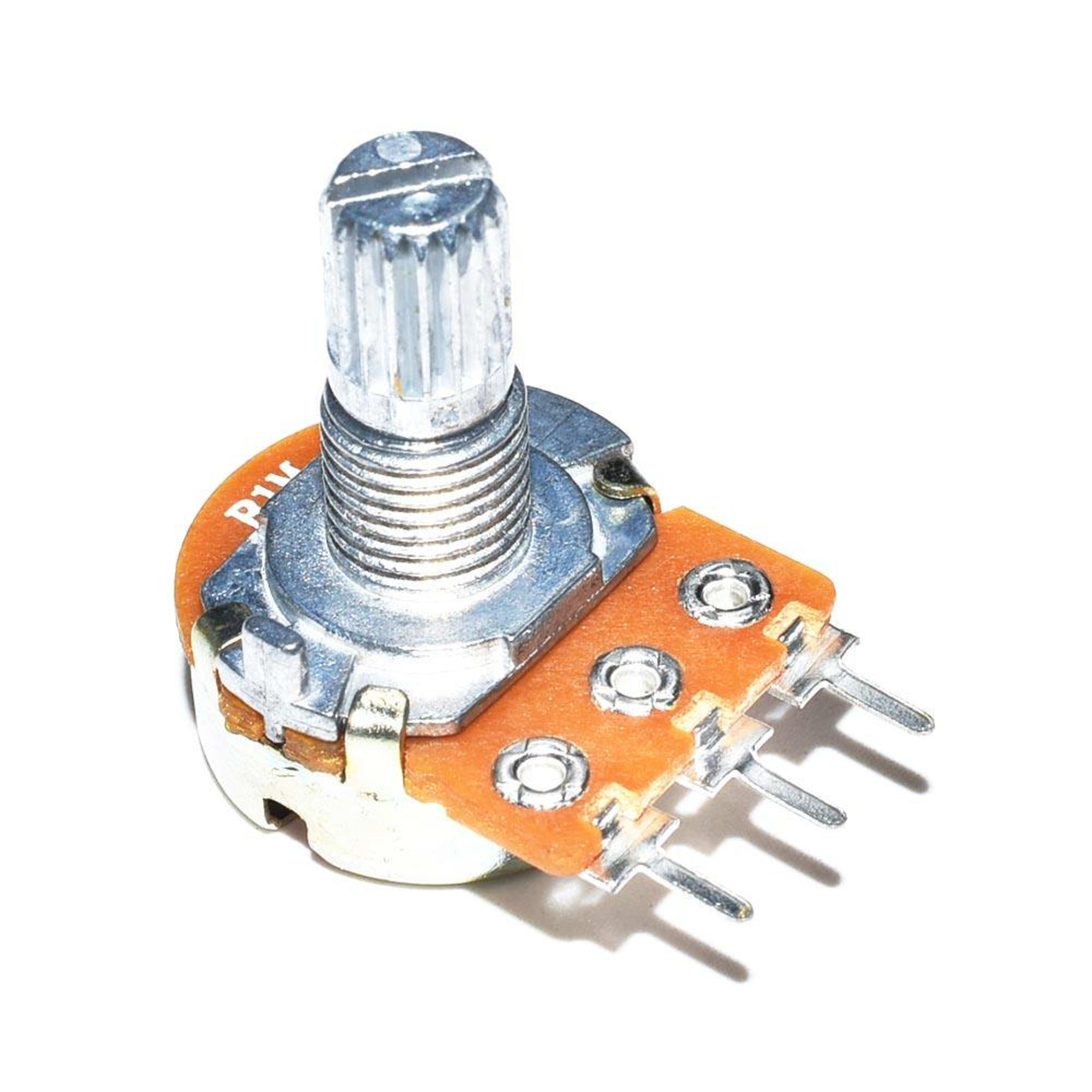 Single Connection Dual Potentiometer WH148 Adjustable Power Amplifier B1K2K5K10K20K50K100K500K Handle 15 20MM 2