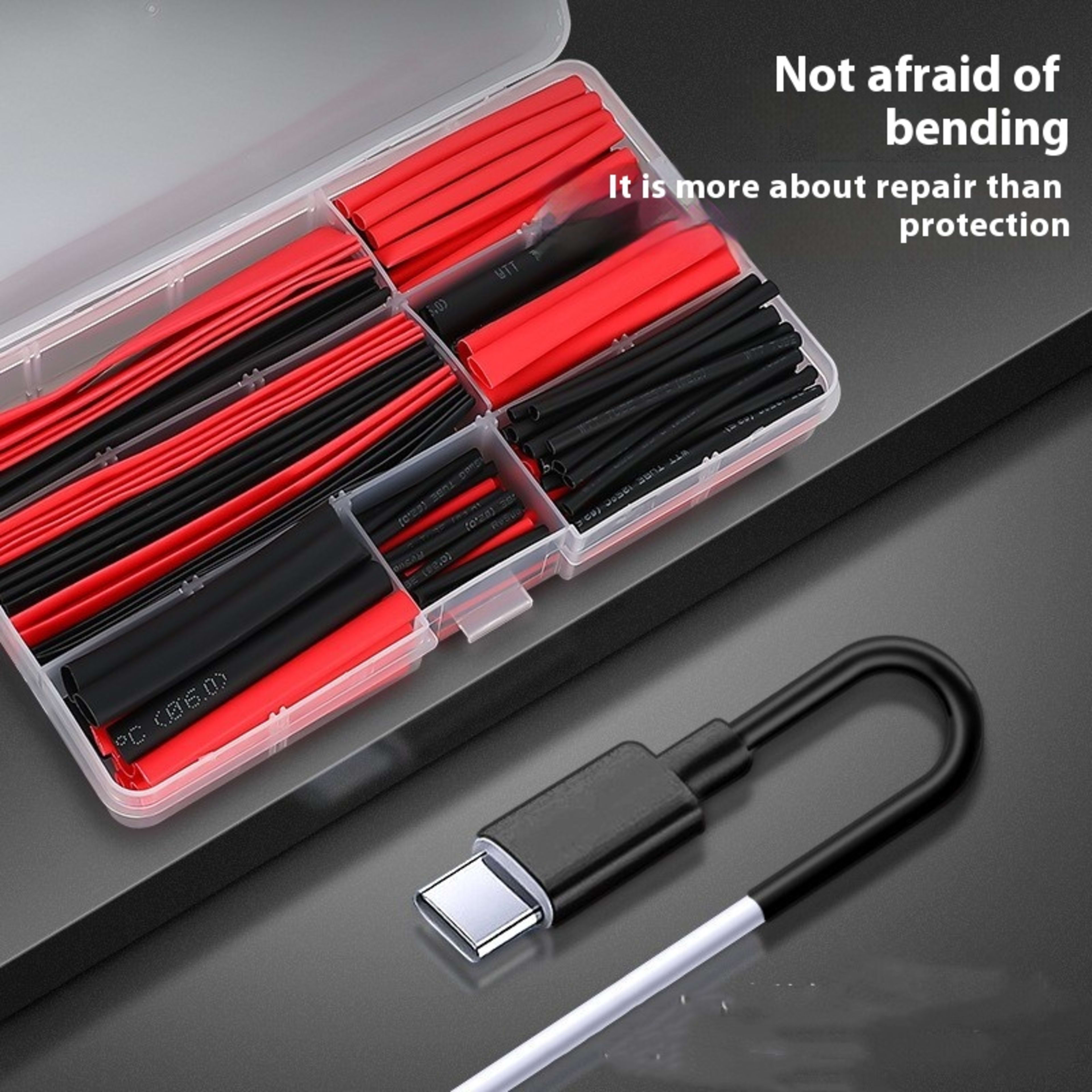 150pcs Boxed Environmental Protection Heat Shrinkable Sleeve Tube 1