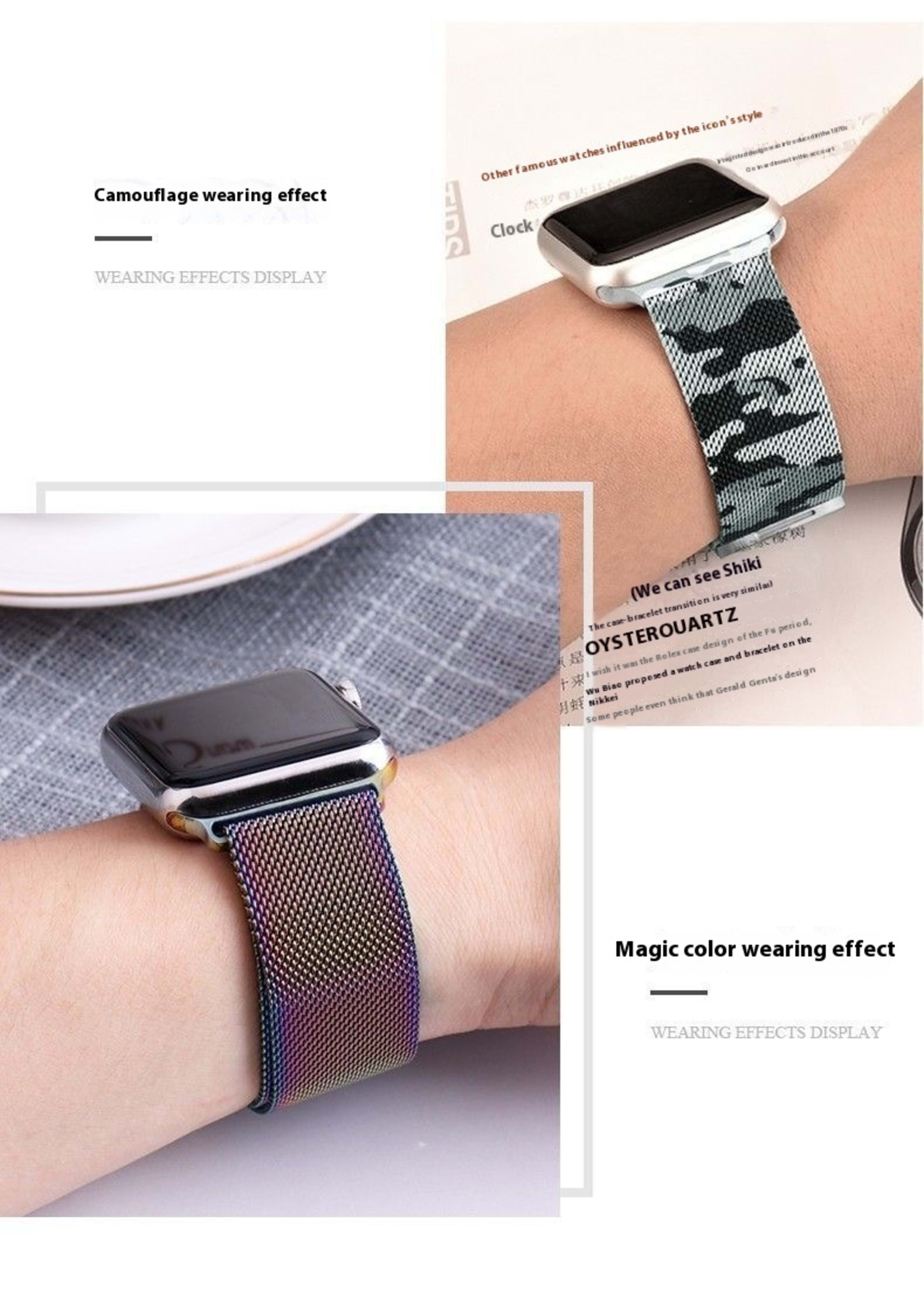 Milanis Magnetic Strap Stainless Steel Metal 5