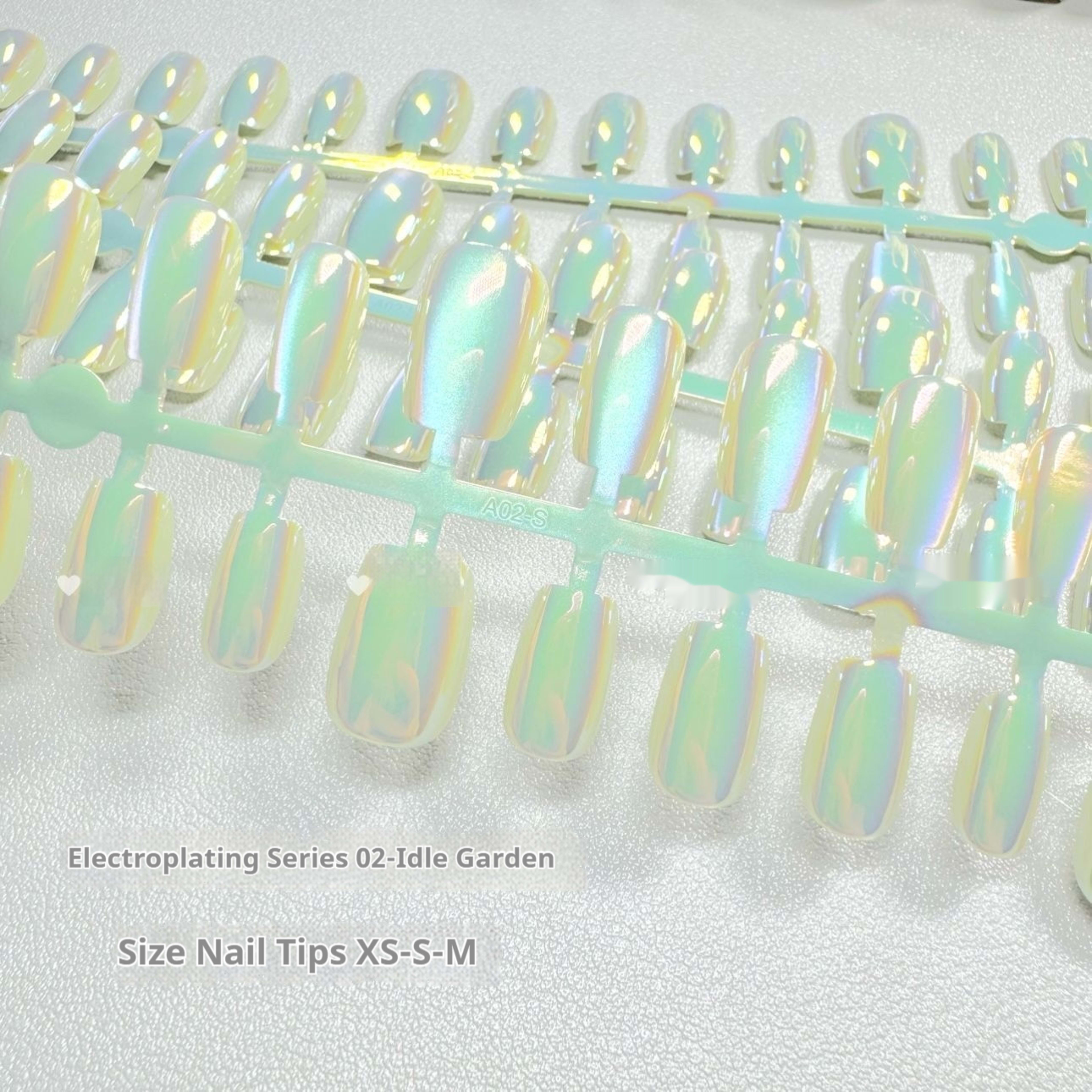 Electroplating Cat's Eye 02 Idle Court Wild Wadding Aurora Nail Wear Nail 1