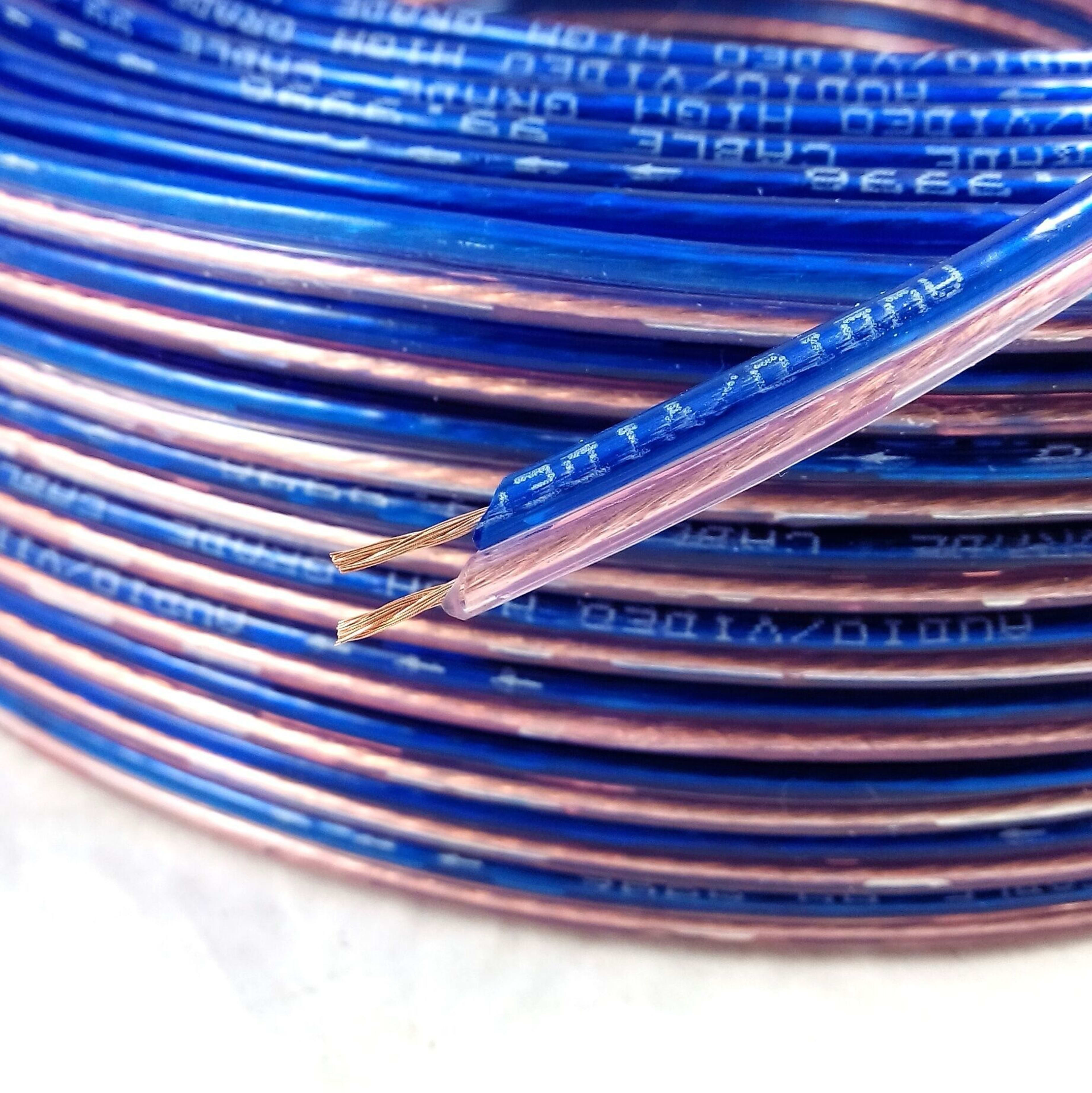 300 Core Blue And White Horn Wire Audio Horn Wire Speaker Cable 2