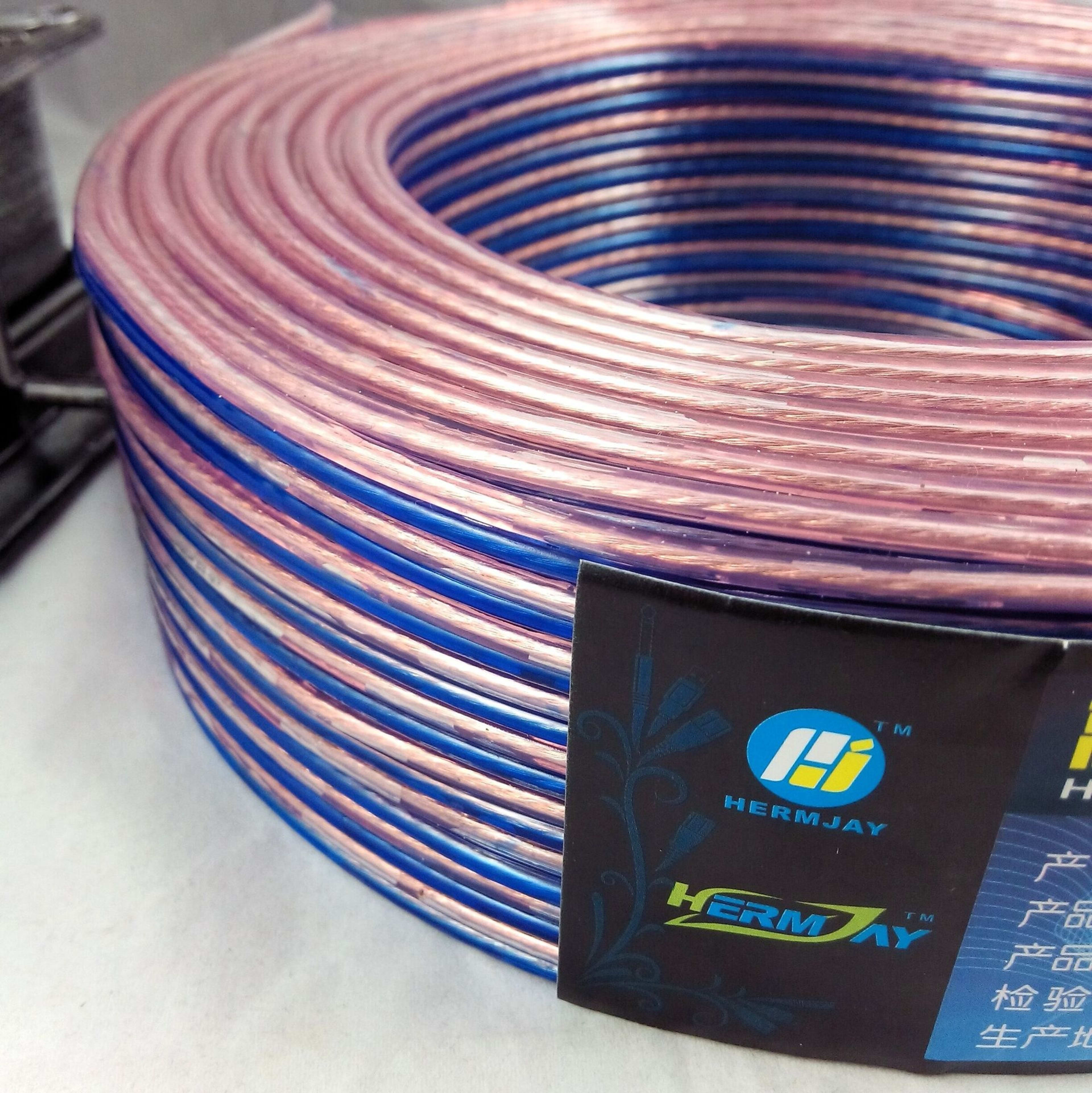 300 Core Blue And White Horn Wire Audio Horn Wire Speaker Cable 1