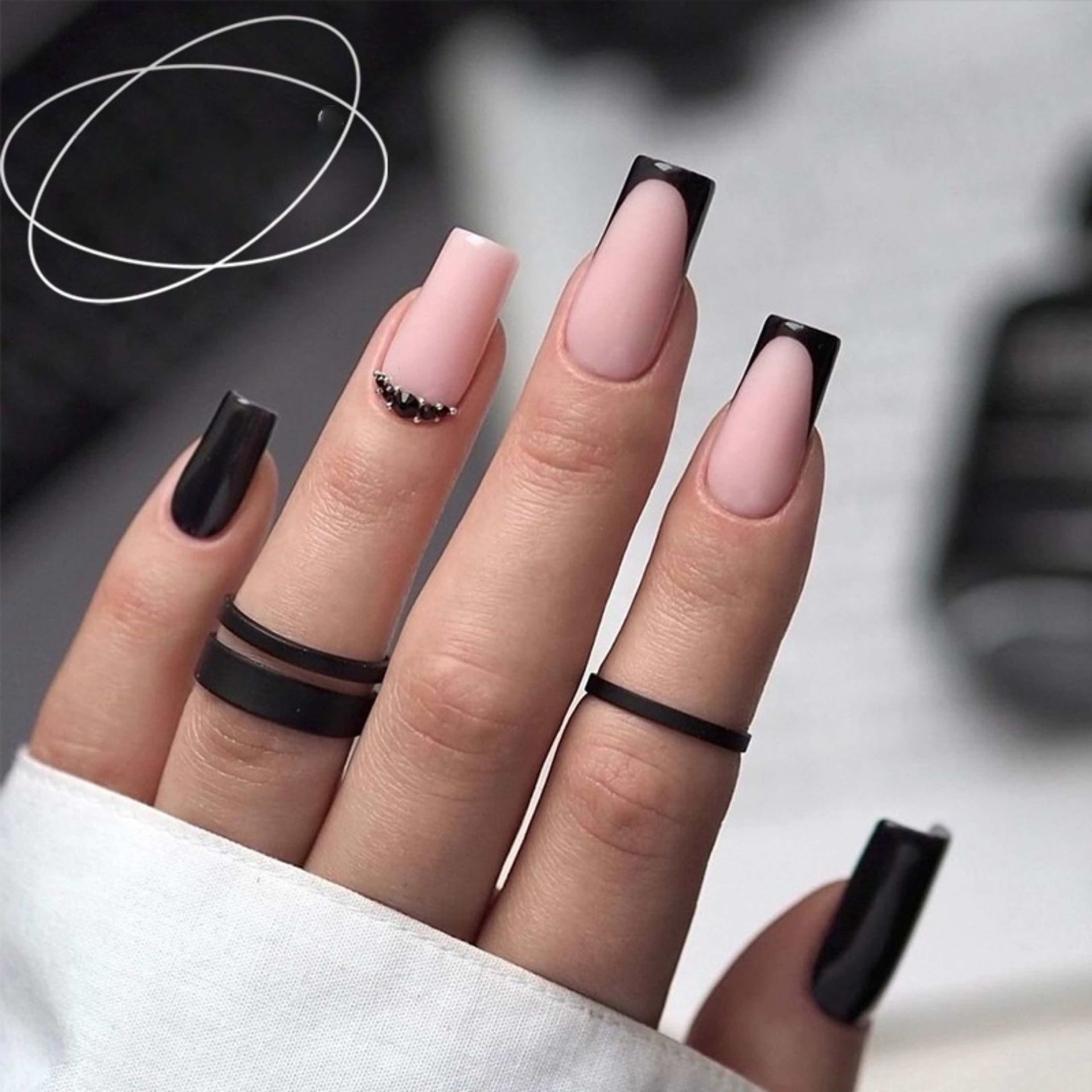 Nail Tip Finished Wearable Short Square 16
