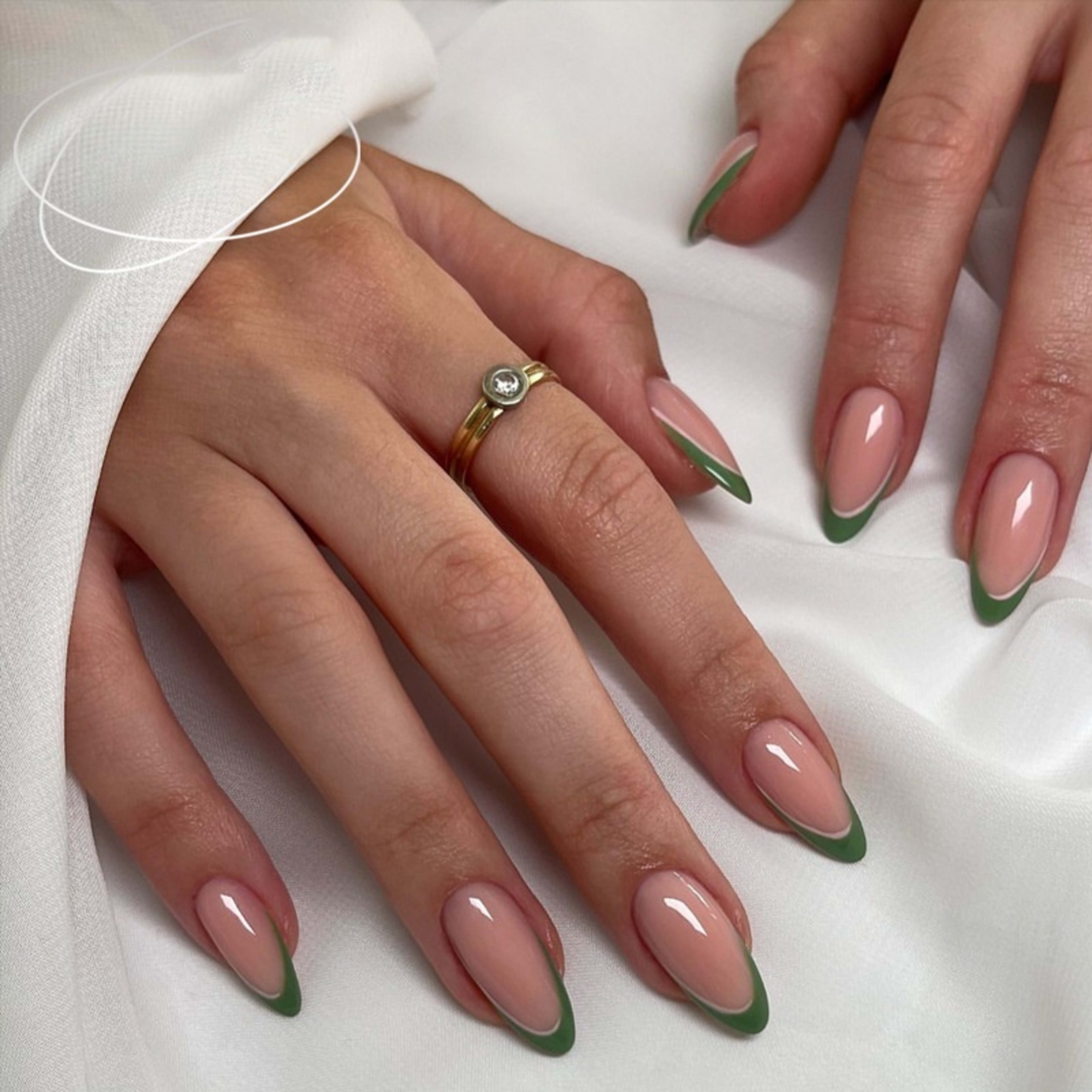 Nail Tip Finished Wearable Short Square 7