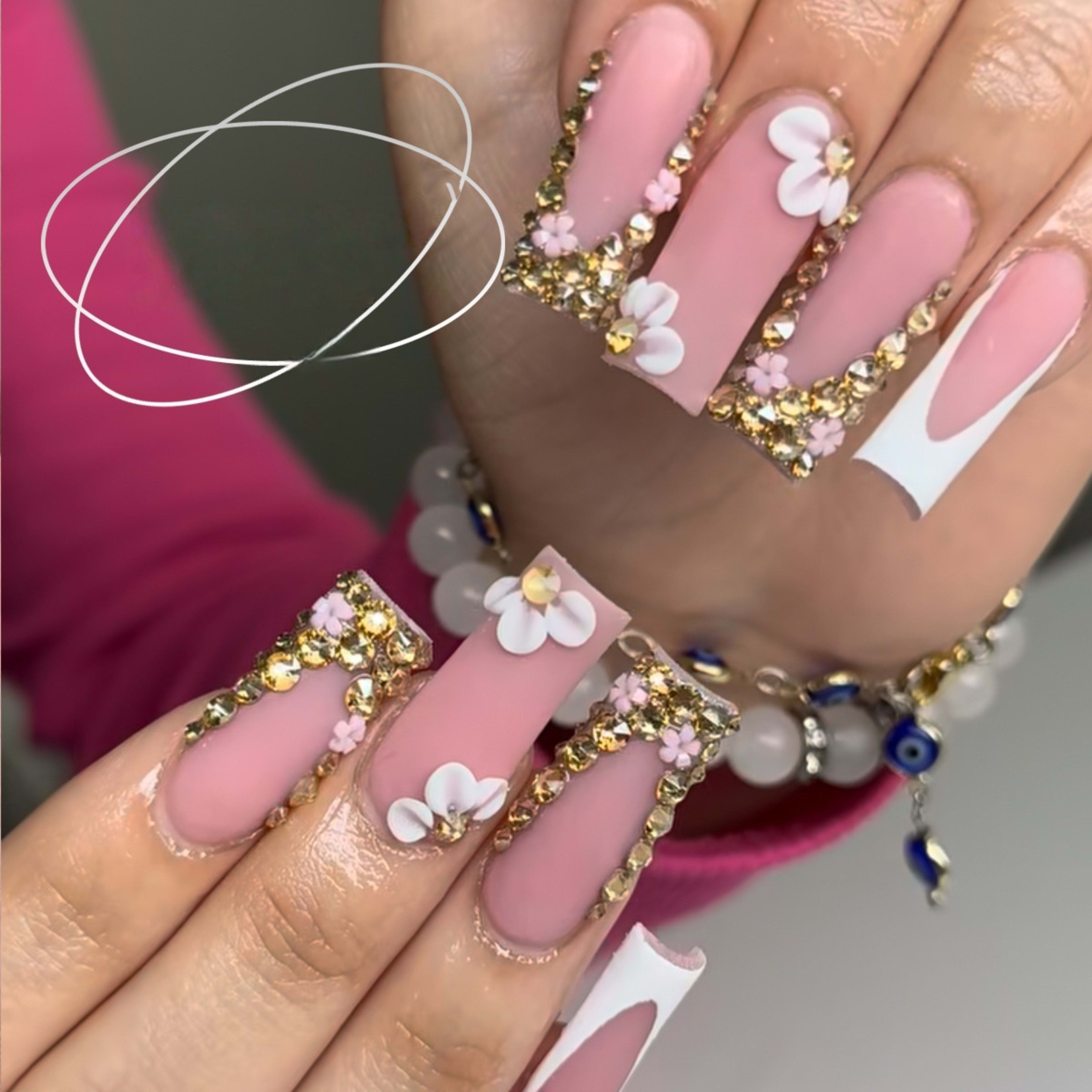 Nail Tip Finished Wearable Short Square 10
