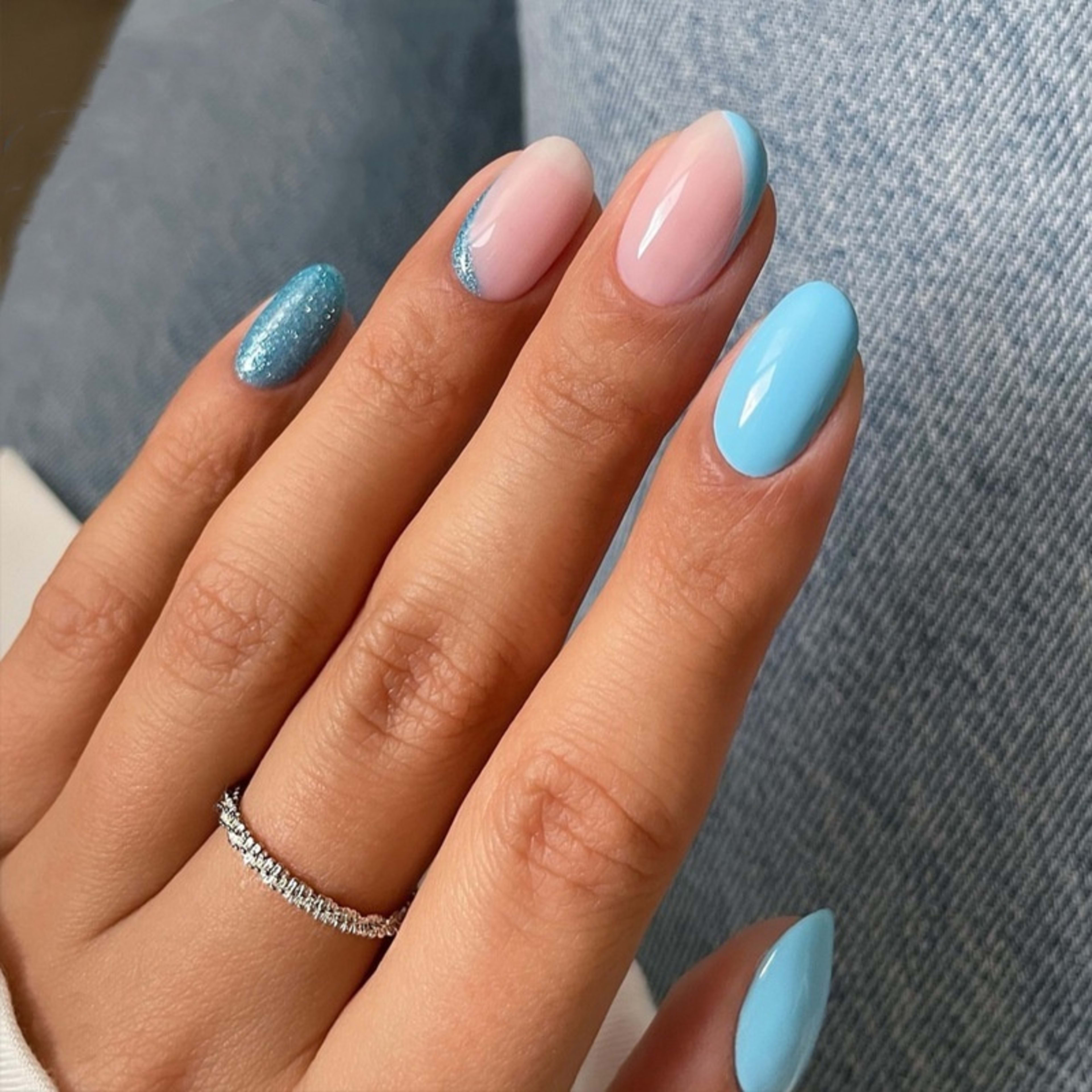 Nail Tip Finished Wearable Short Square 18