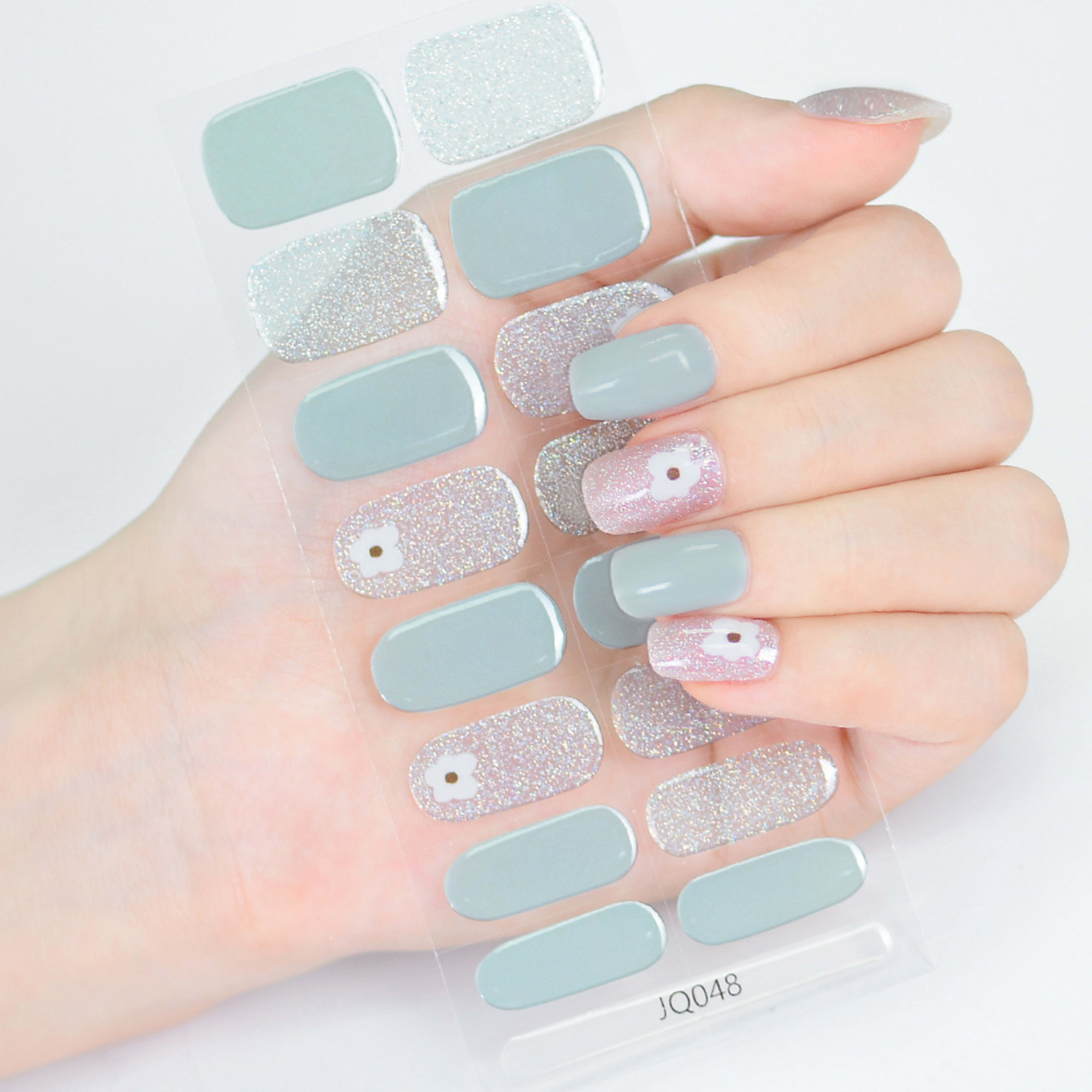 Gel Nail Sticker Light Hardening 34