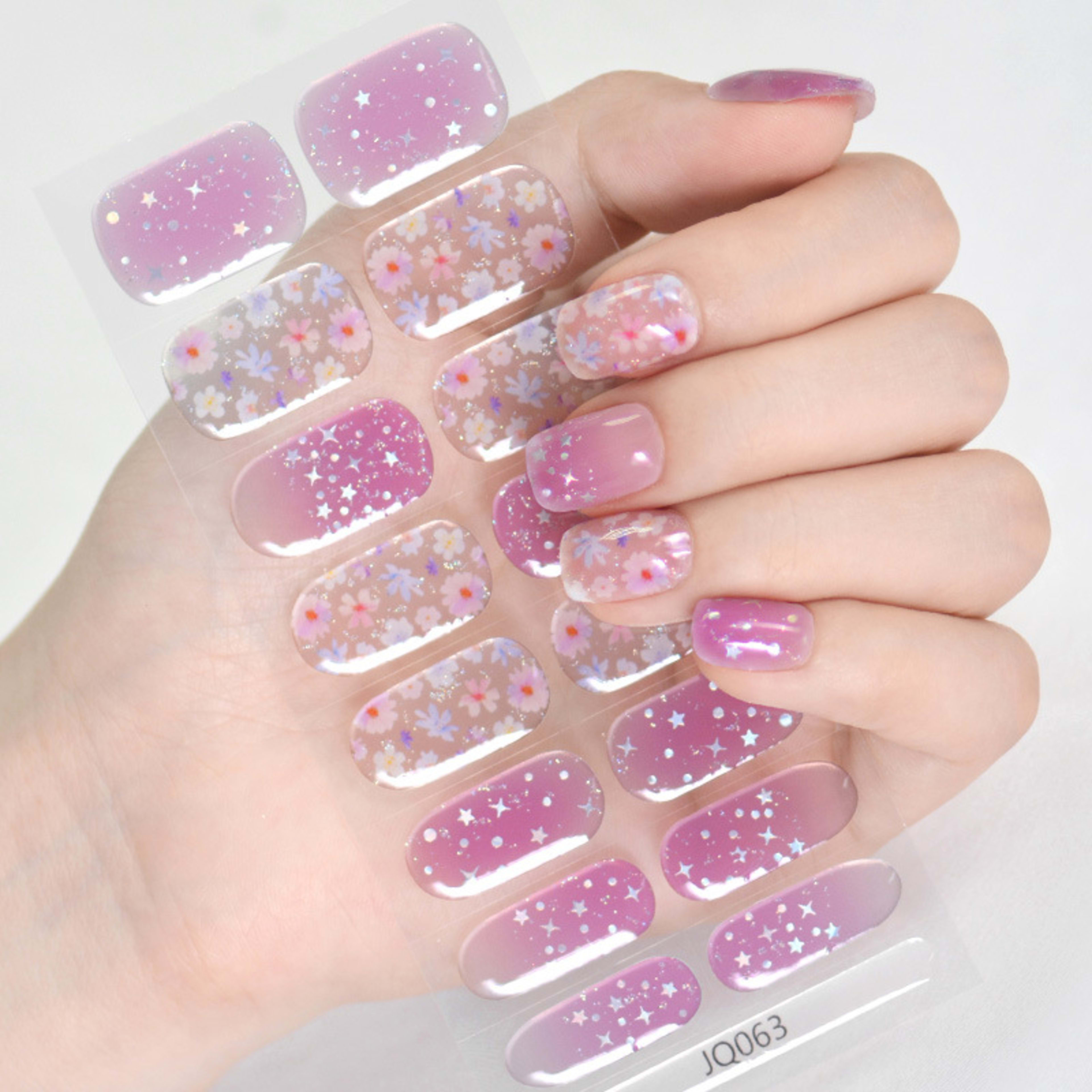 Gel Nail Sticker Light Hardening 29