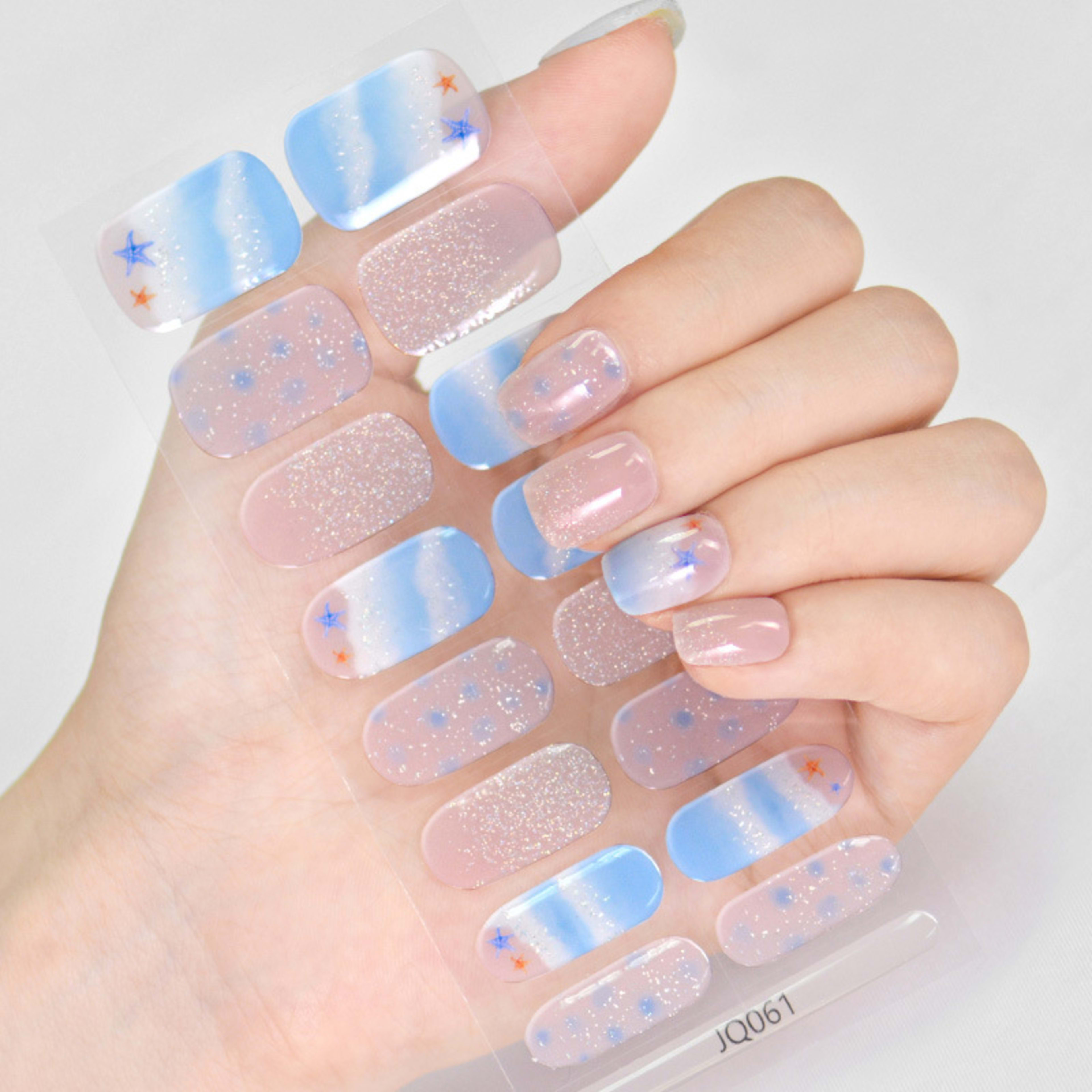 Gel Nail Sticker Light Hardening 17