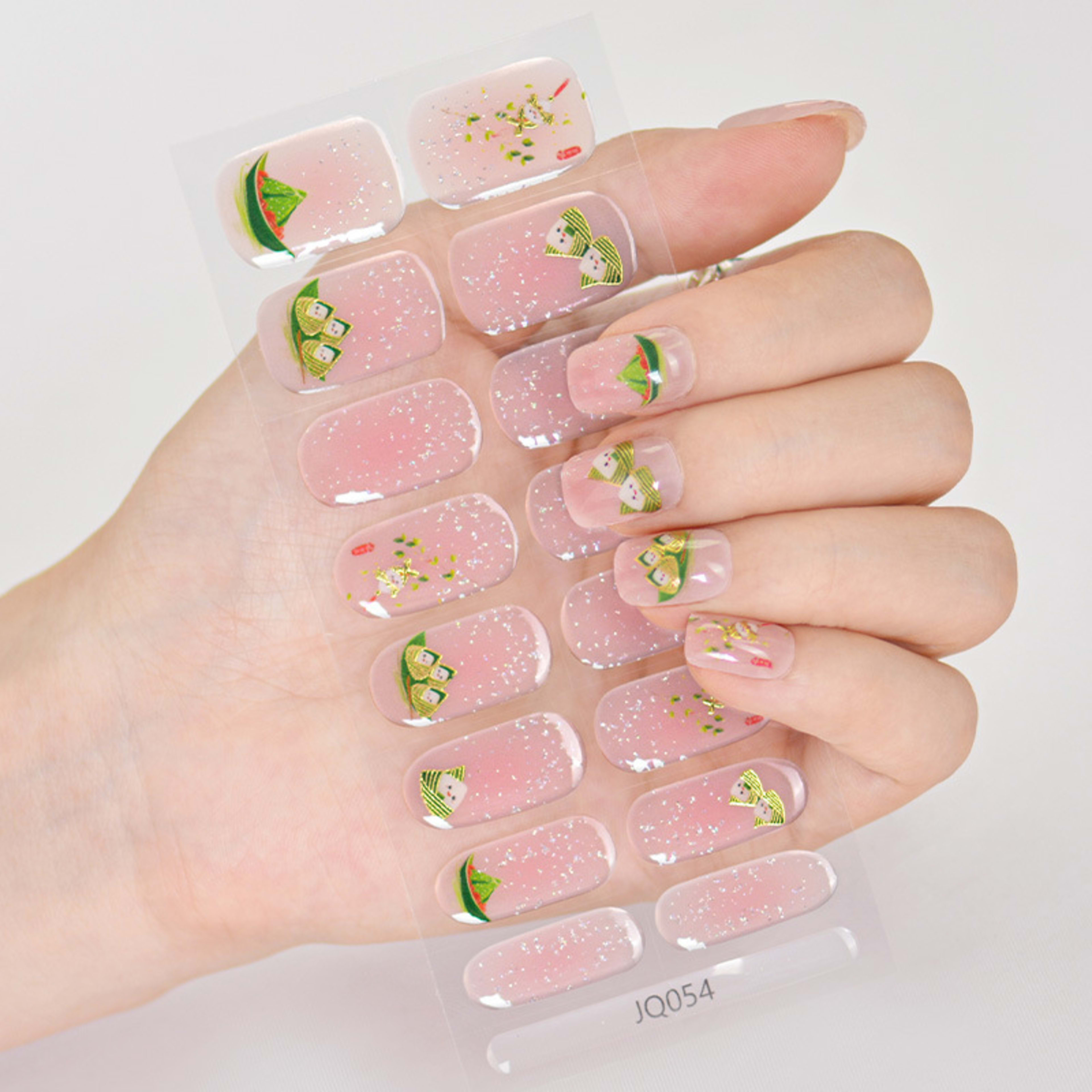 Gel Nail Sticker Light Hardening 51