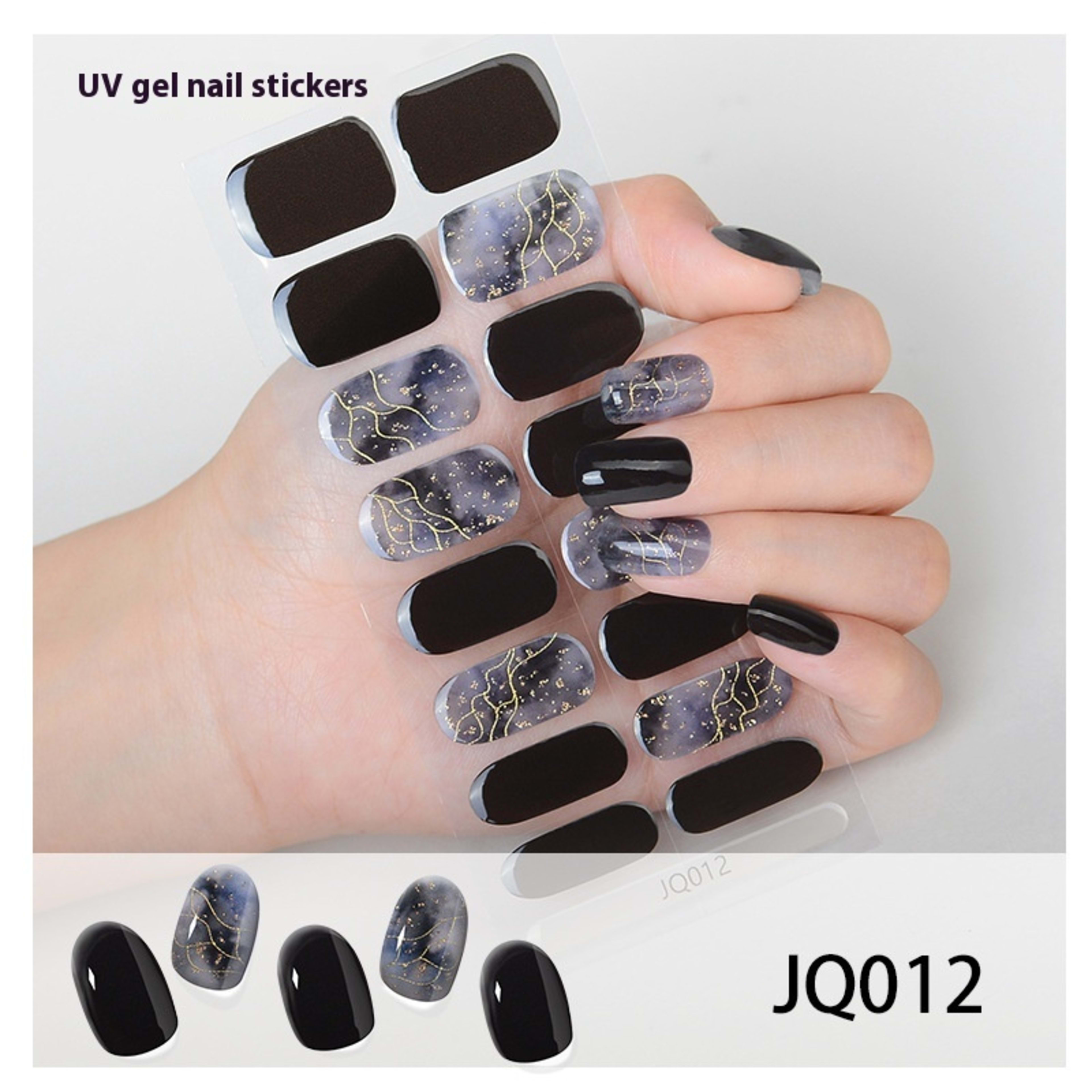 Gel Nail Sticker Light Hardening 6