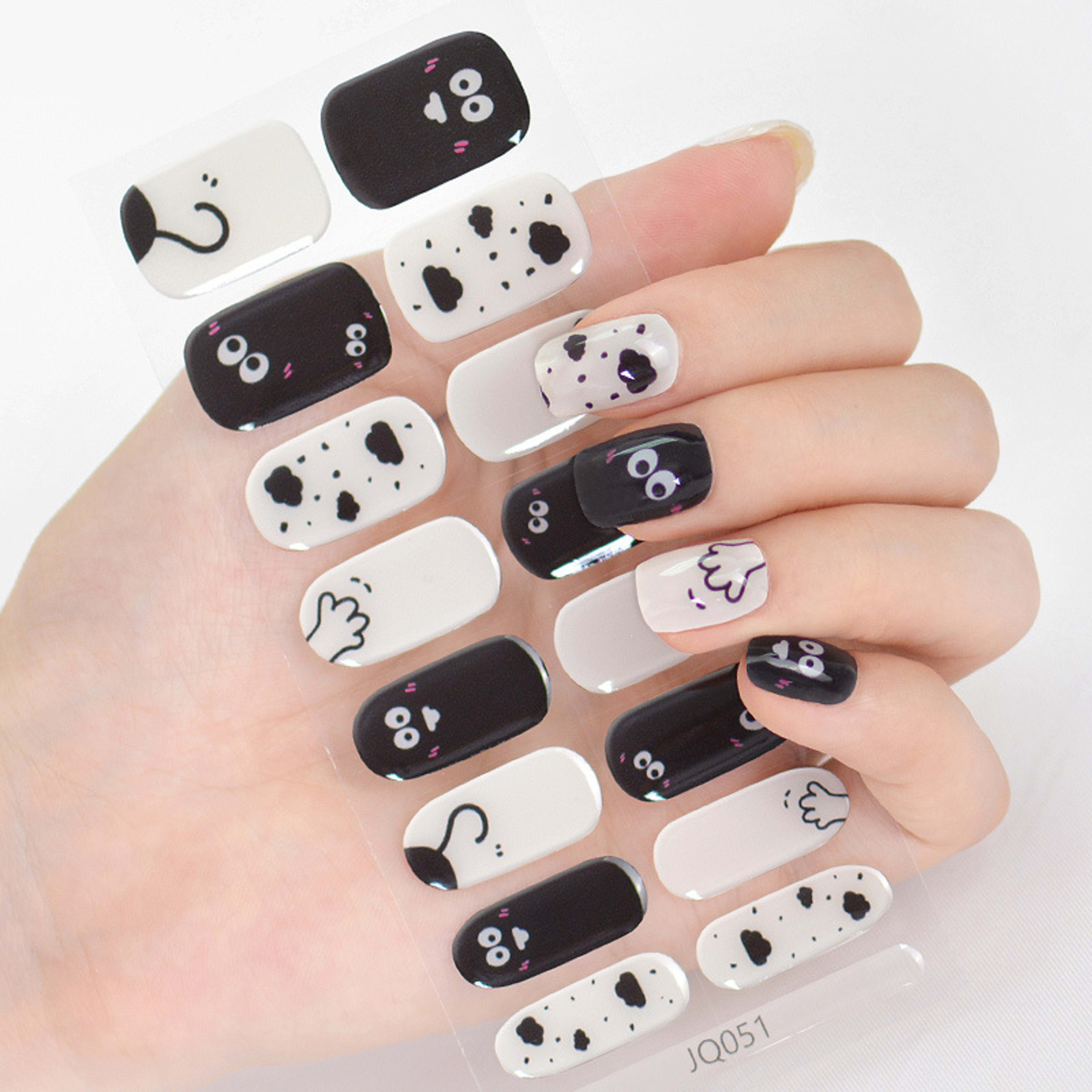 Gel Nail Sticker Light Hardening 25