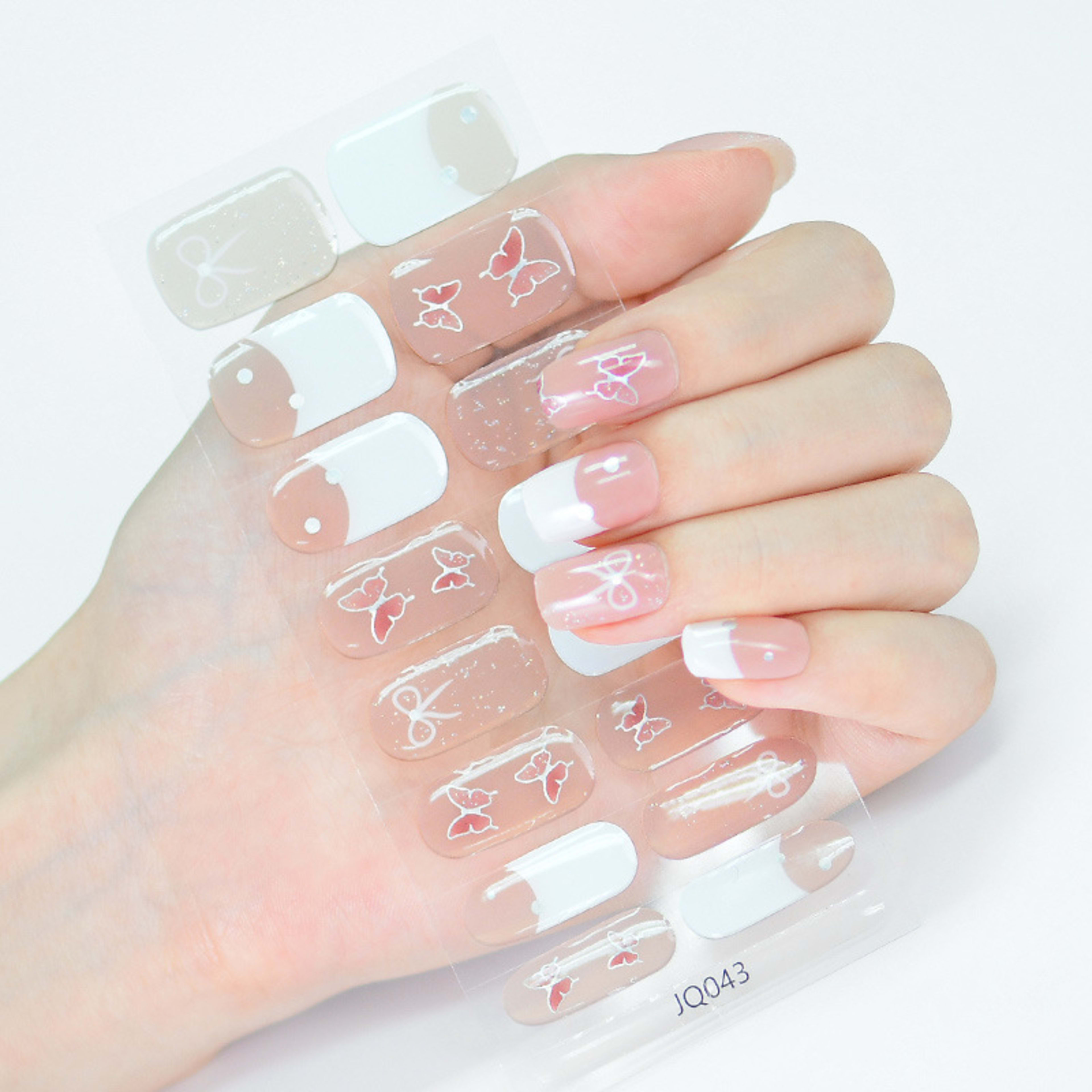 Gel Nail Sticker Light Hardening 33