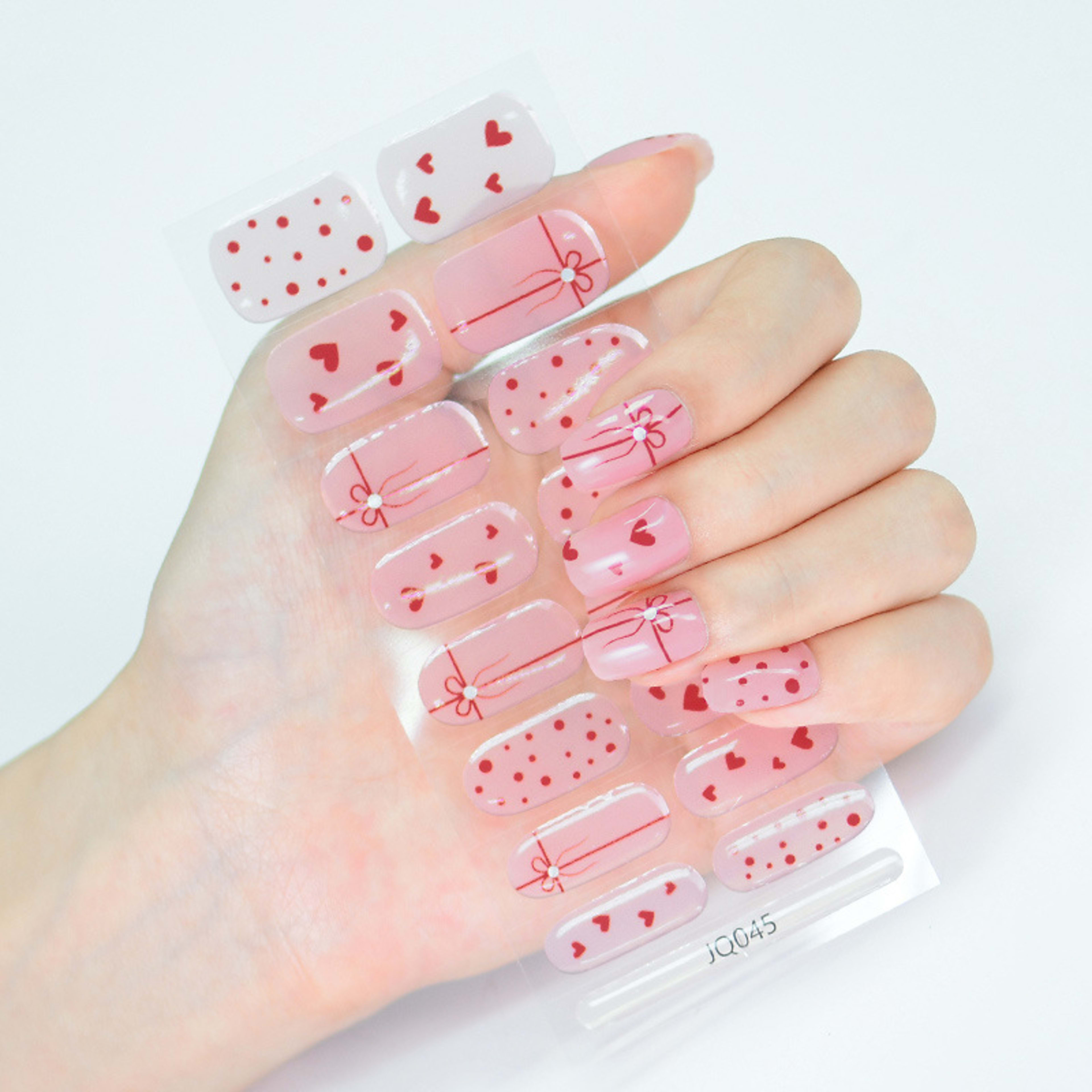 Gel Nail Sticker Light Hardening 54