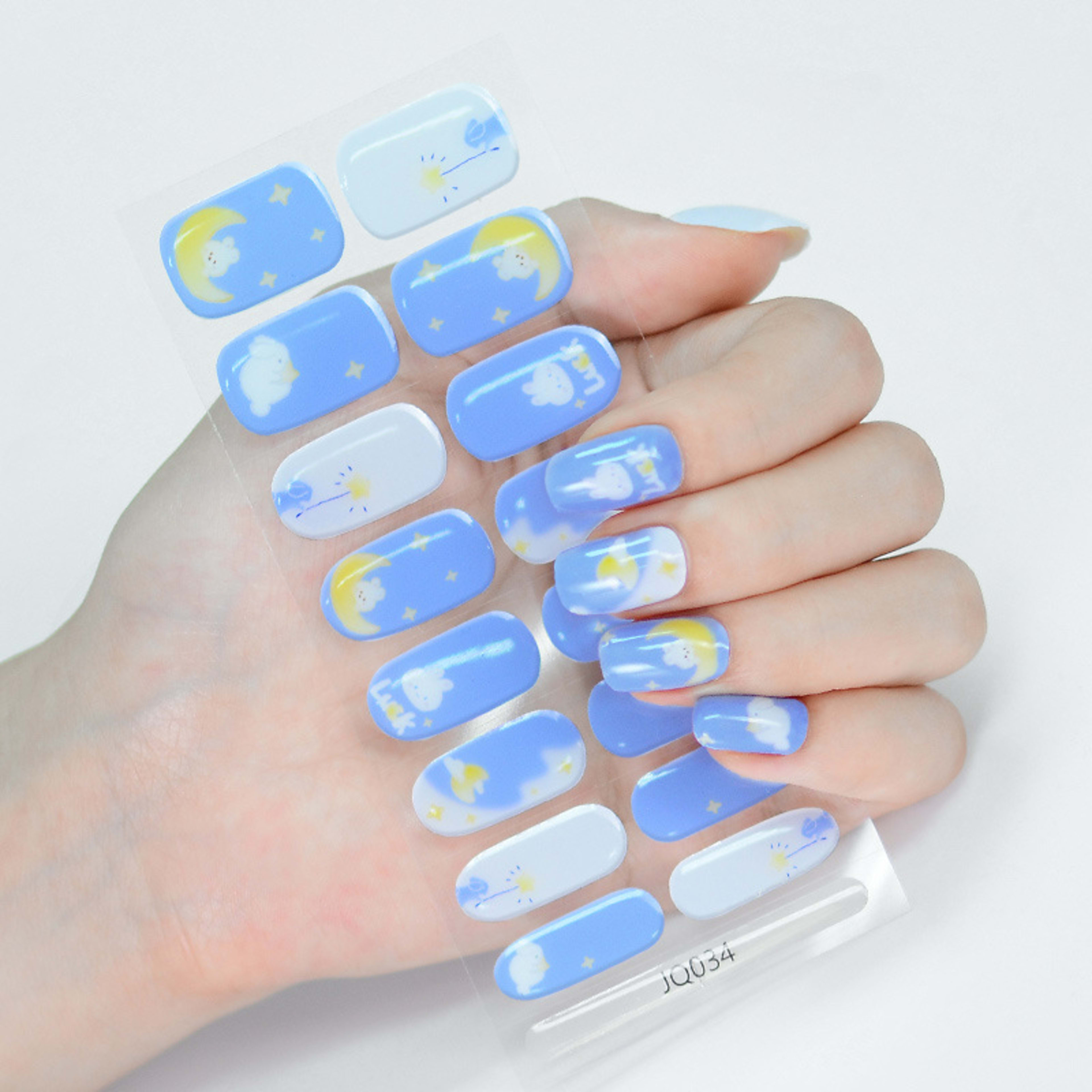 Gel Nail Sticker Light Hardening 47