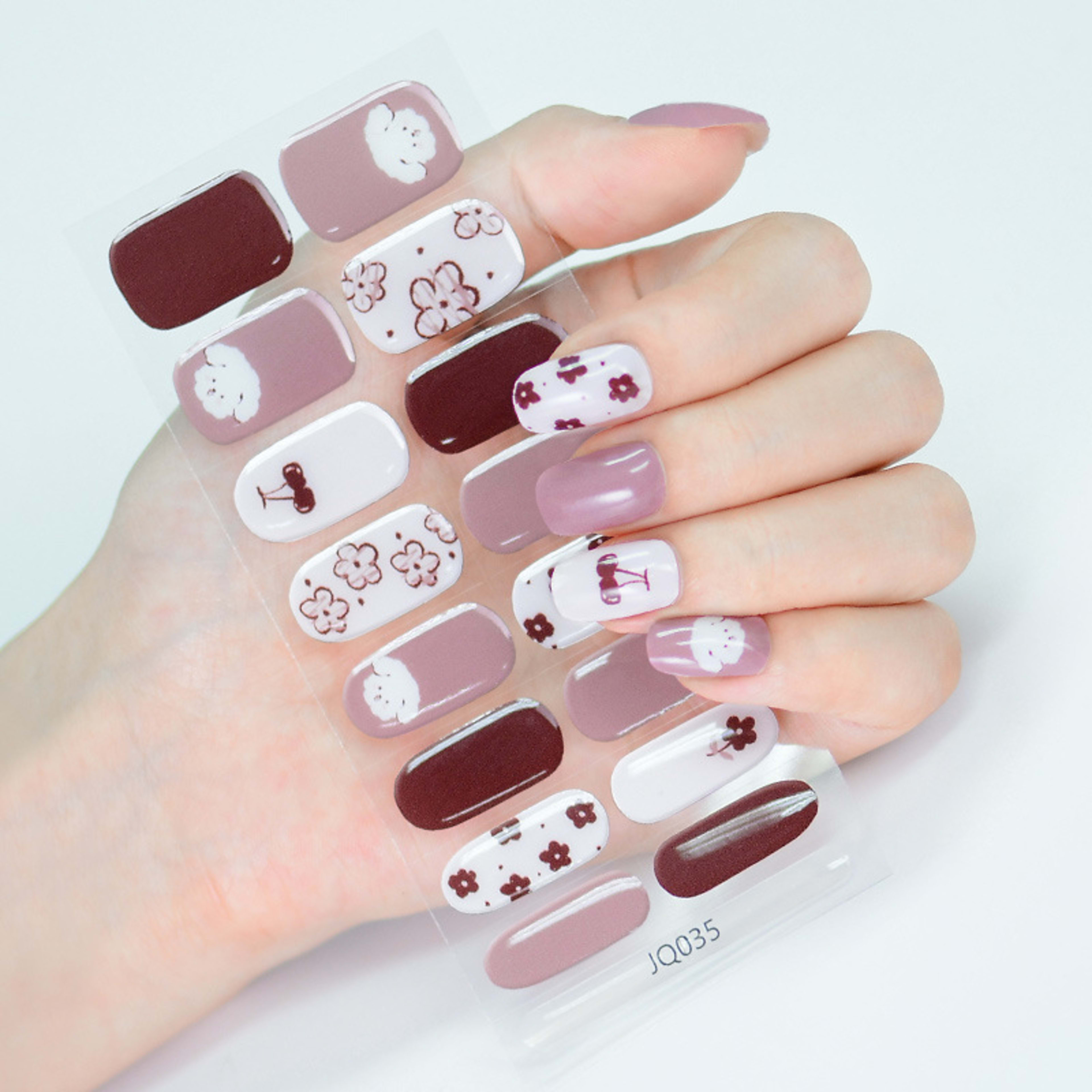 Gel Nail Sticker Light Hardening 27
