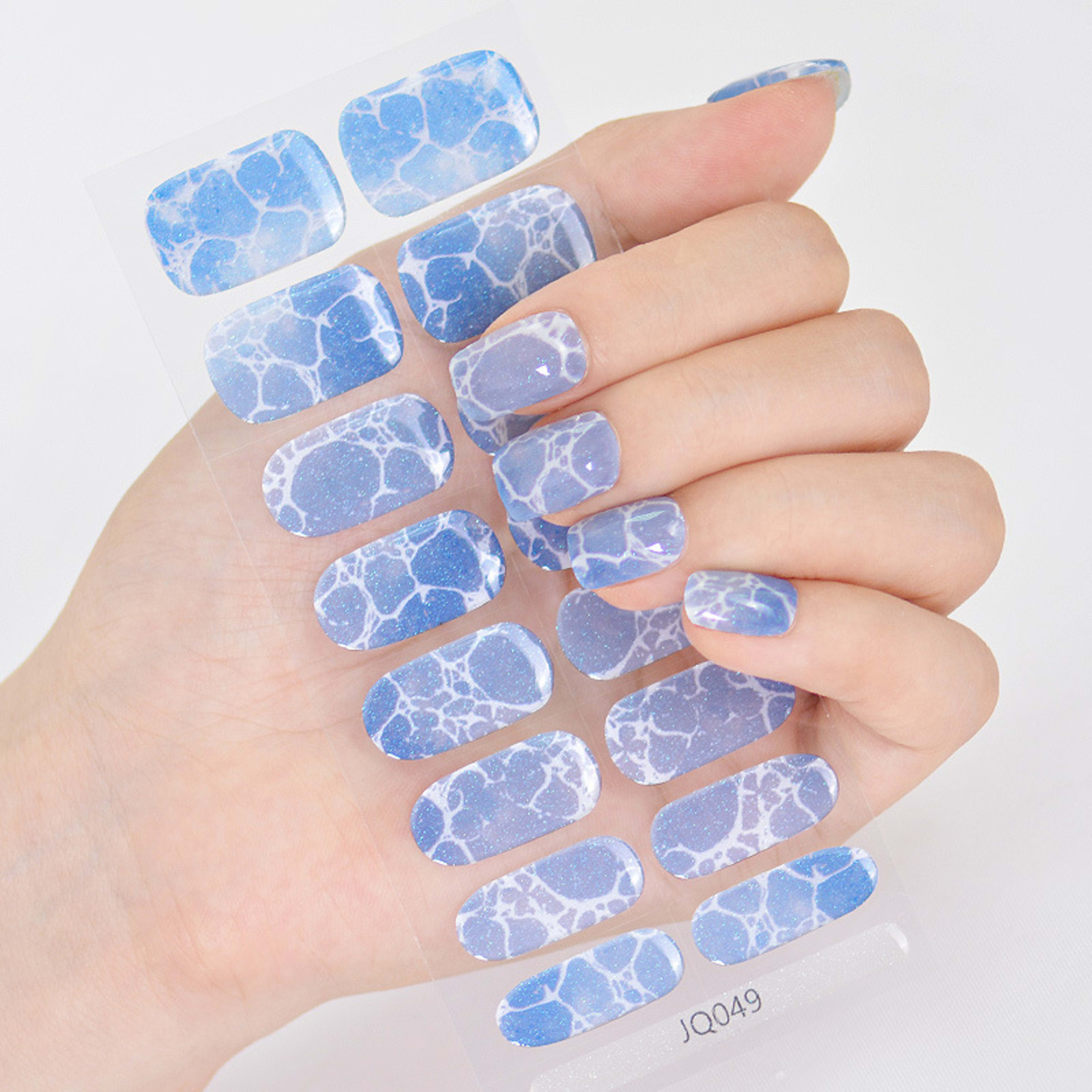 Gel Nail Sticker Light Hardening 41