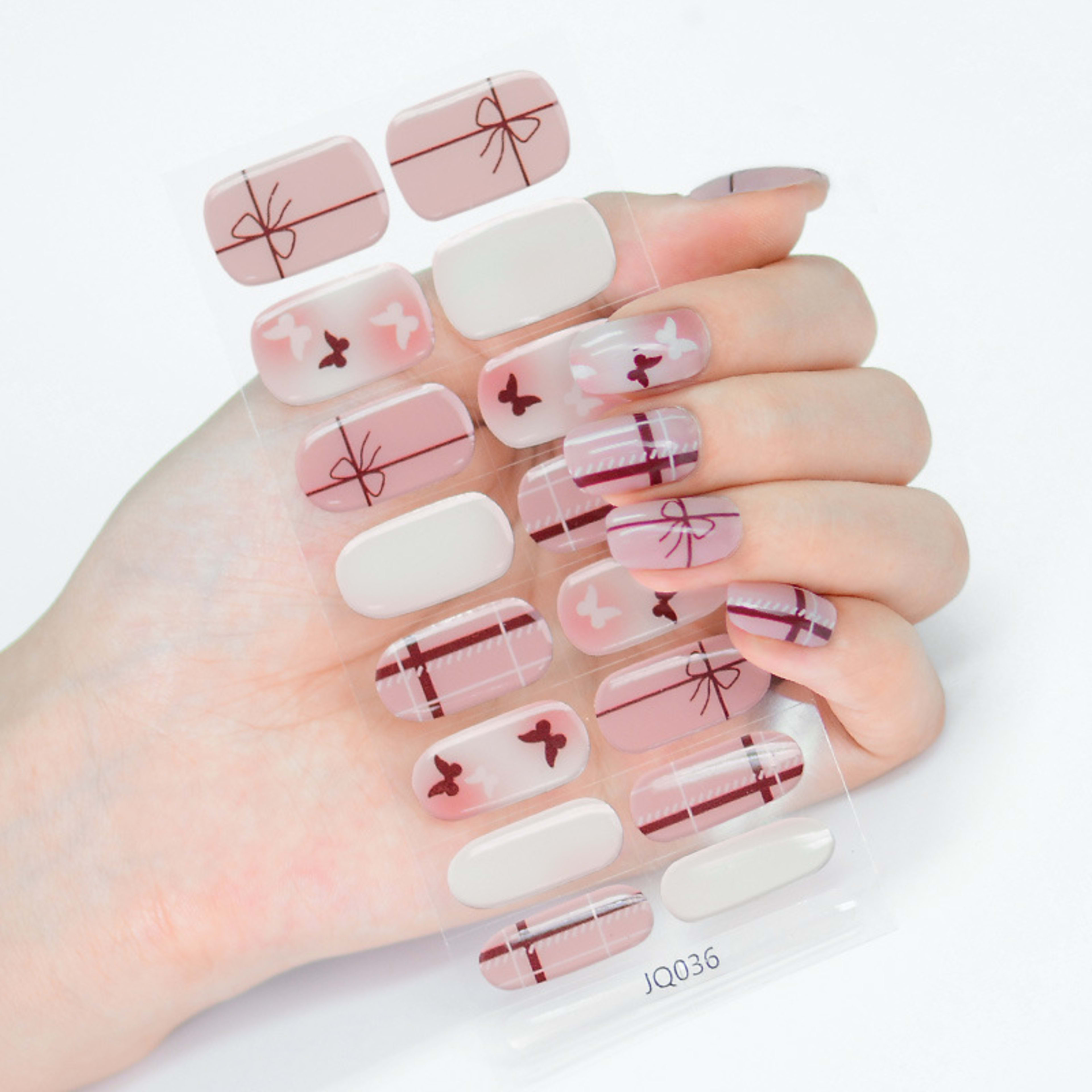 Gel Nail Sticker Light Hardening 59