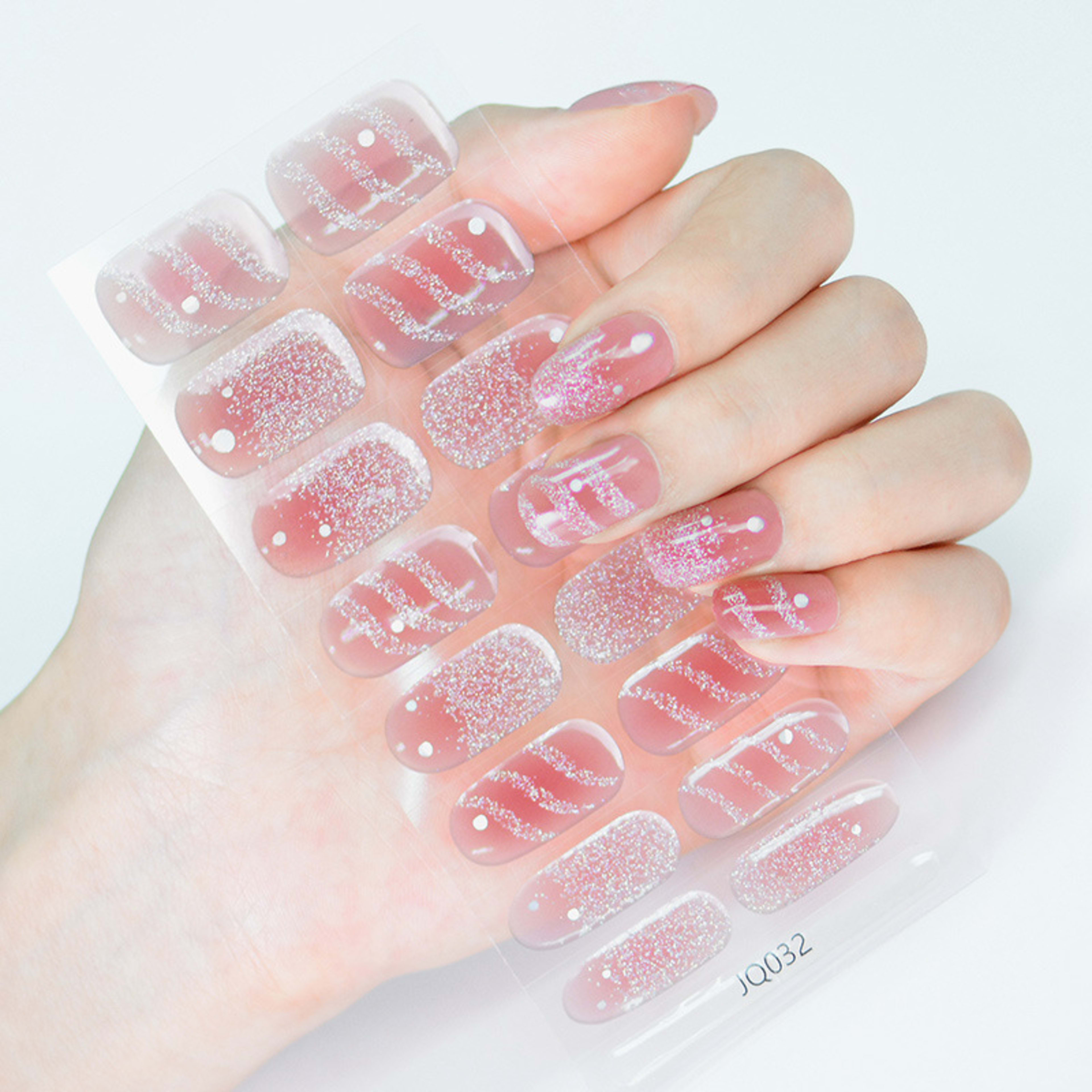 Gel Nail Sticker Light Hardening 45