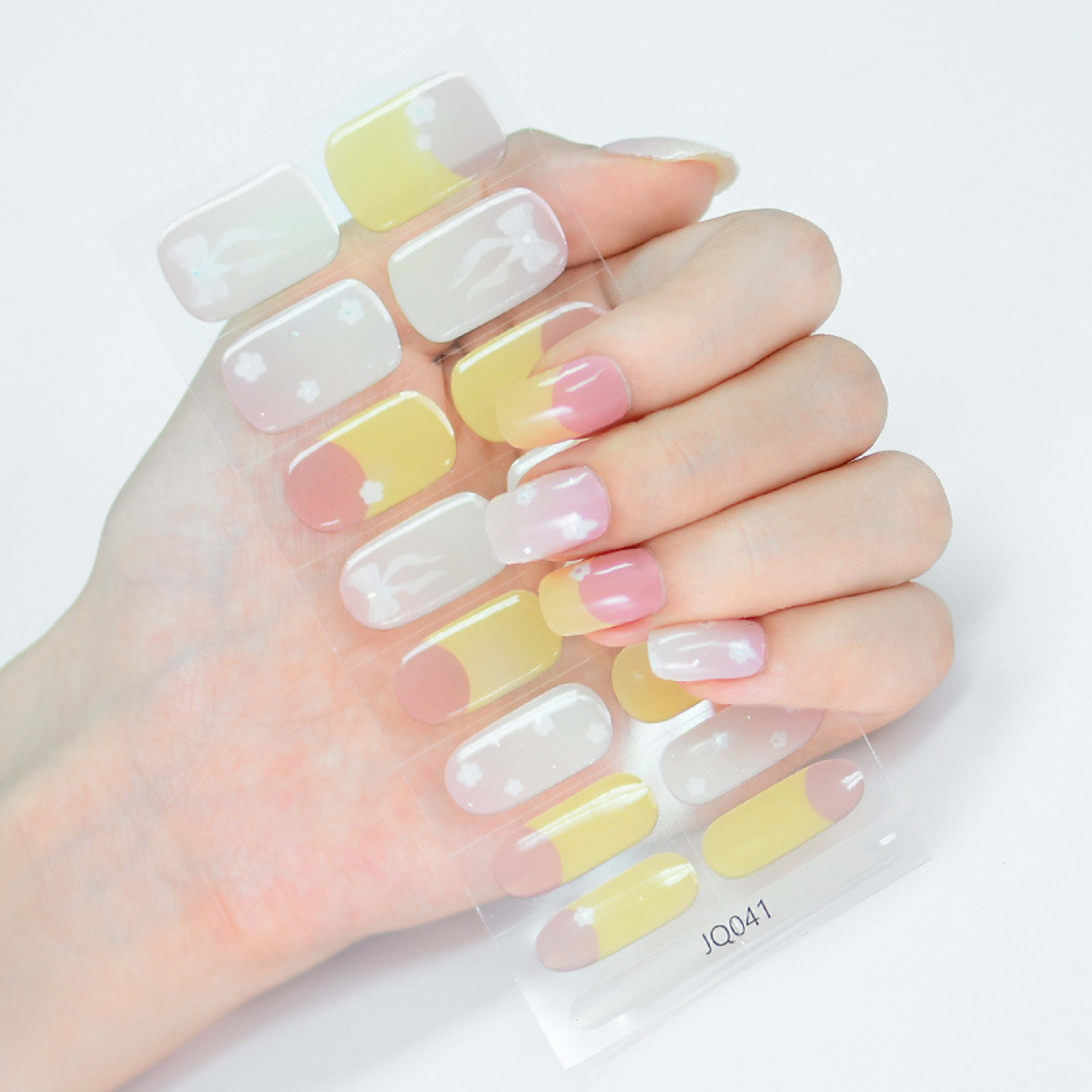 Gel Nail Sticker Light Hardening 3