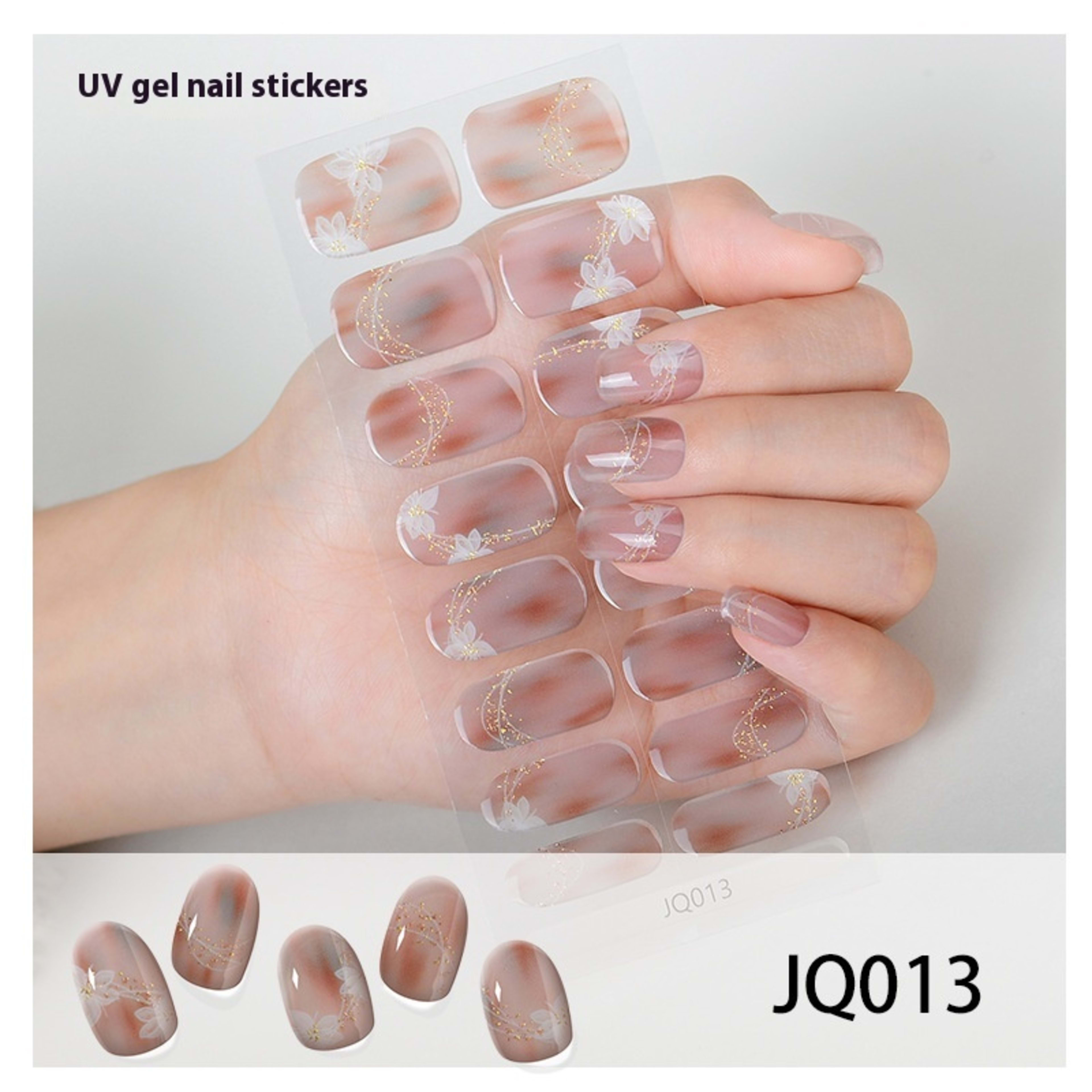 Gel Nail Sticker Light Hardening 31
