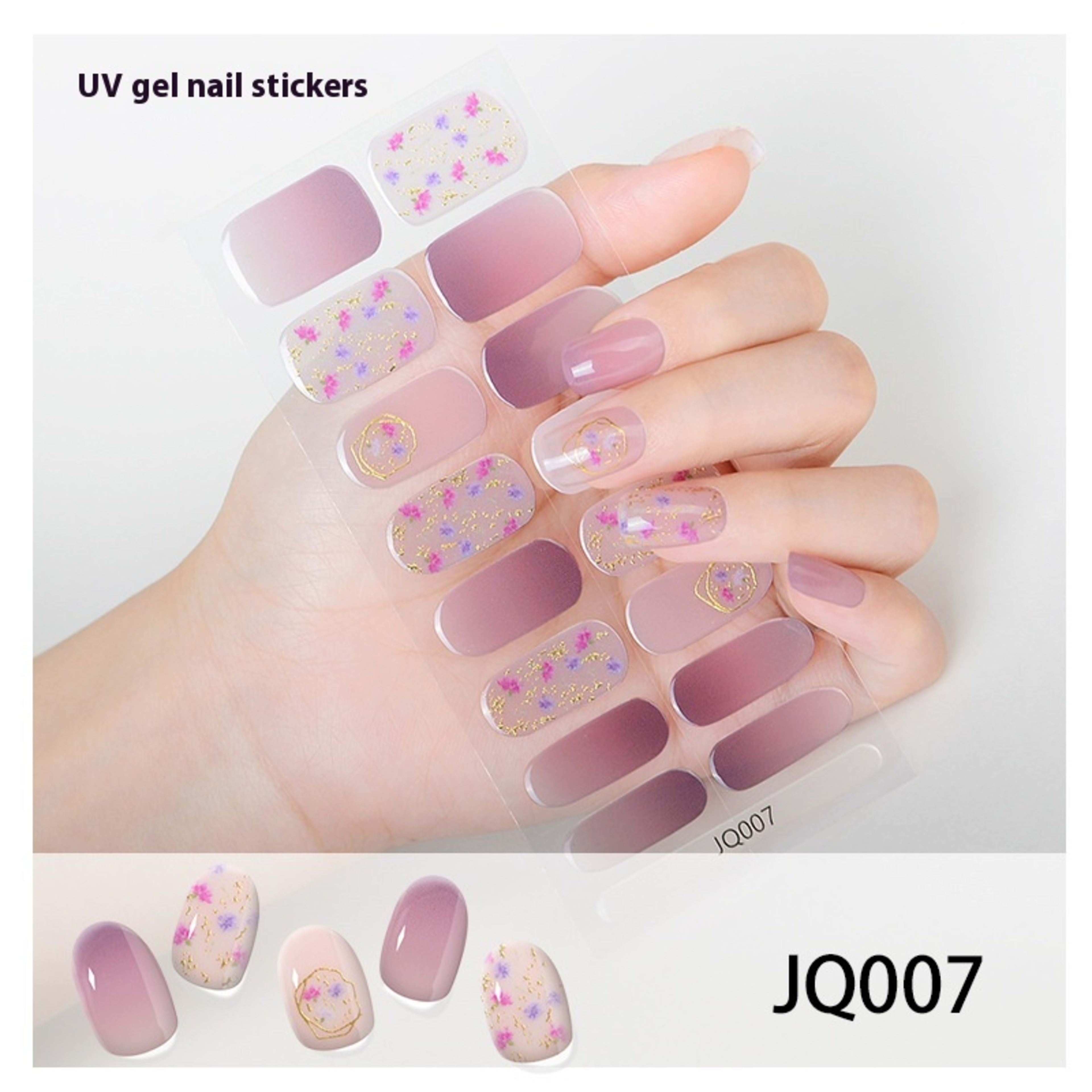 Gel Nail Sticker Light Hardening 11