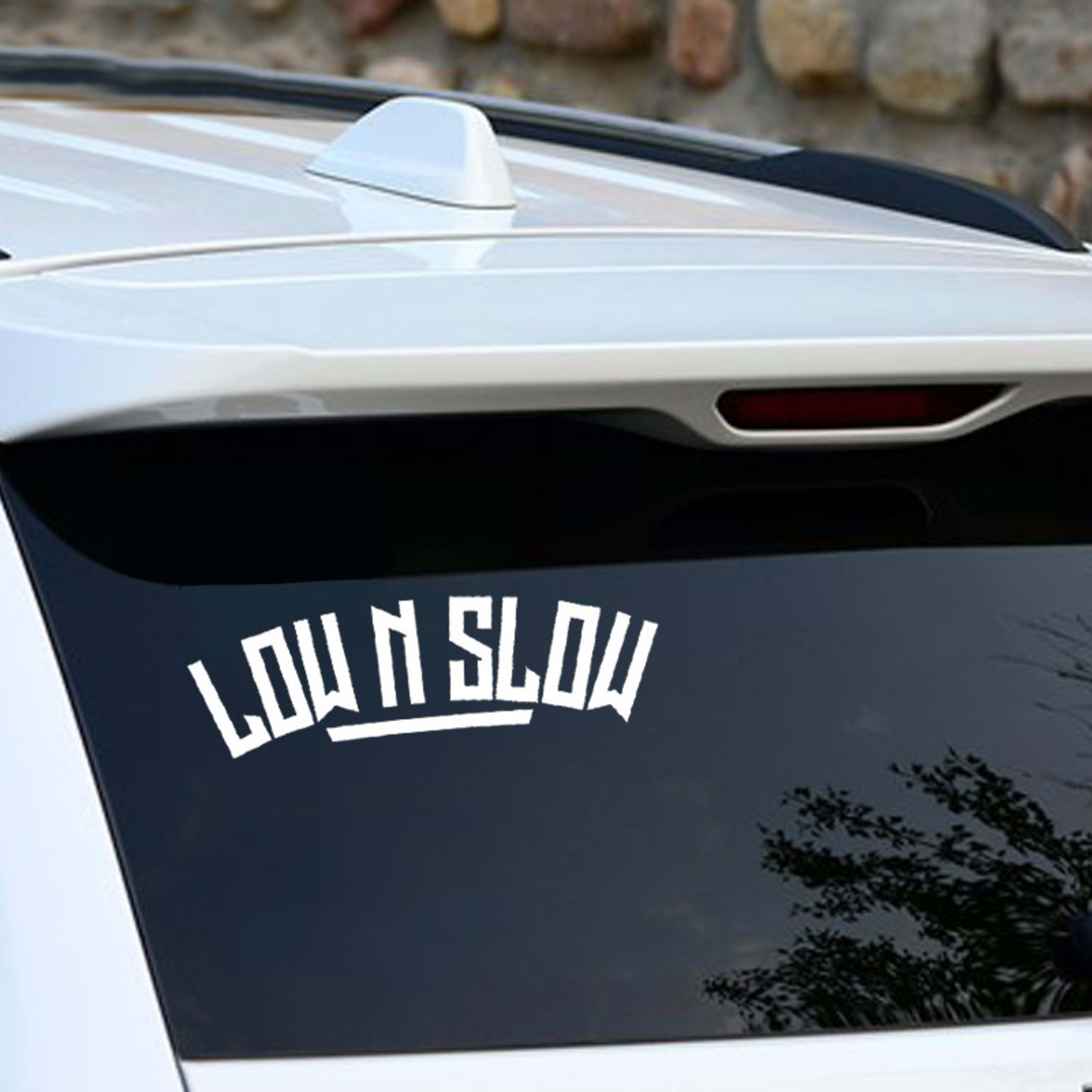 Low Speed And Slow Speed Personalized Car Stickers Suitable For Window Bodies 4