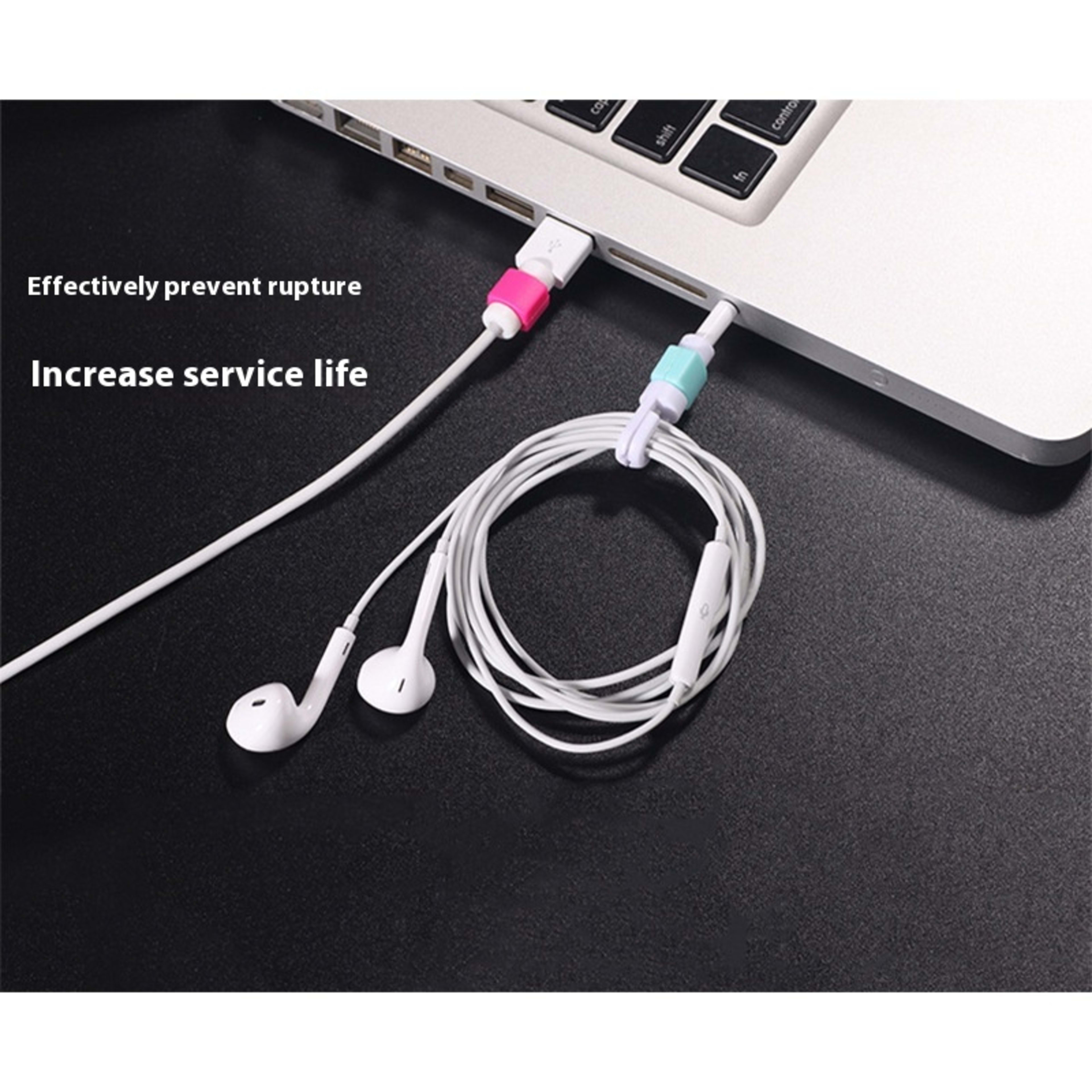 Square USB Cable Protection Sleeve Anti-break 7