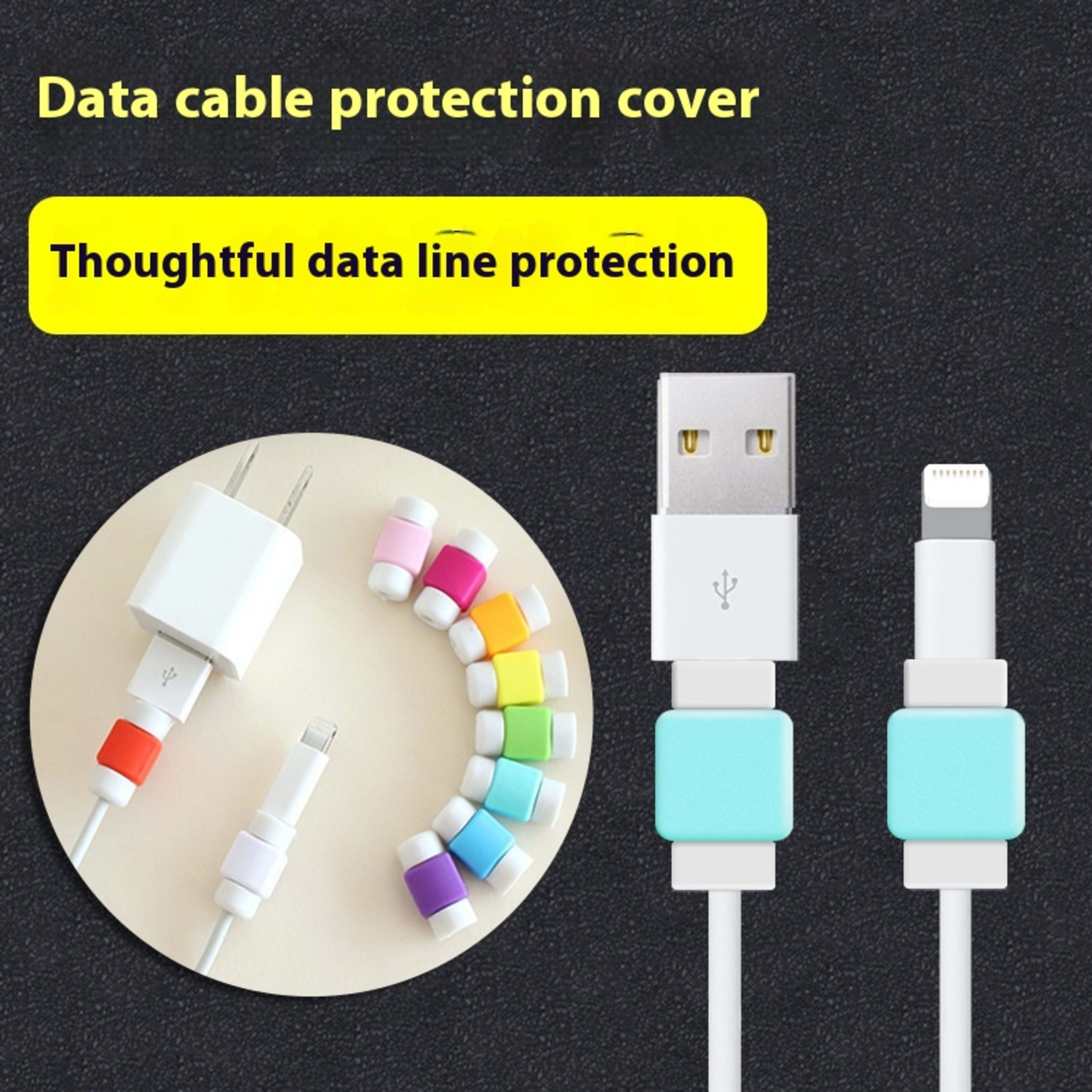 Square USB Cable Protection Sleeve Anti-break 4