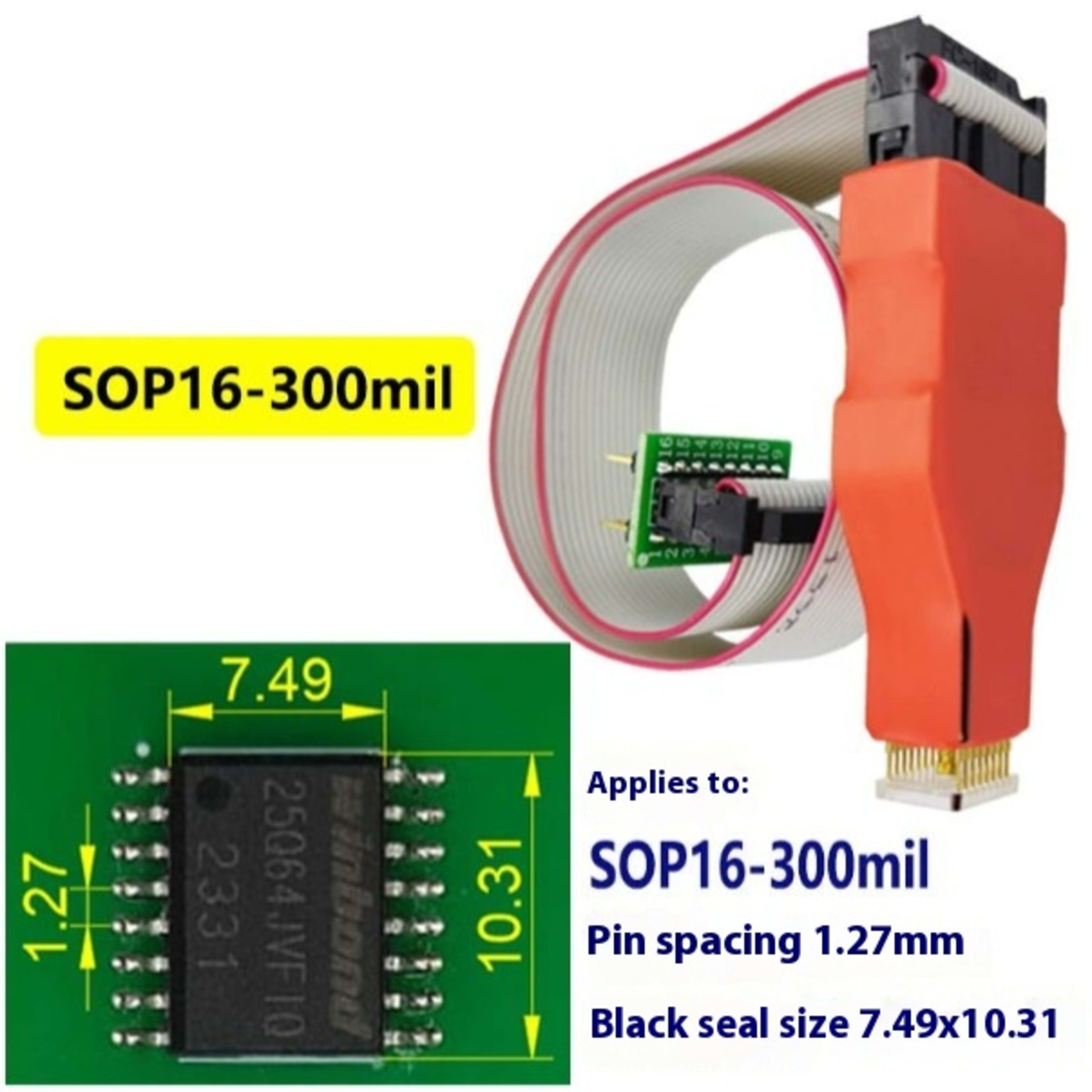 Chip Burning Probe Detachable Wire 4