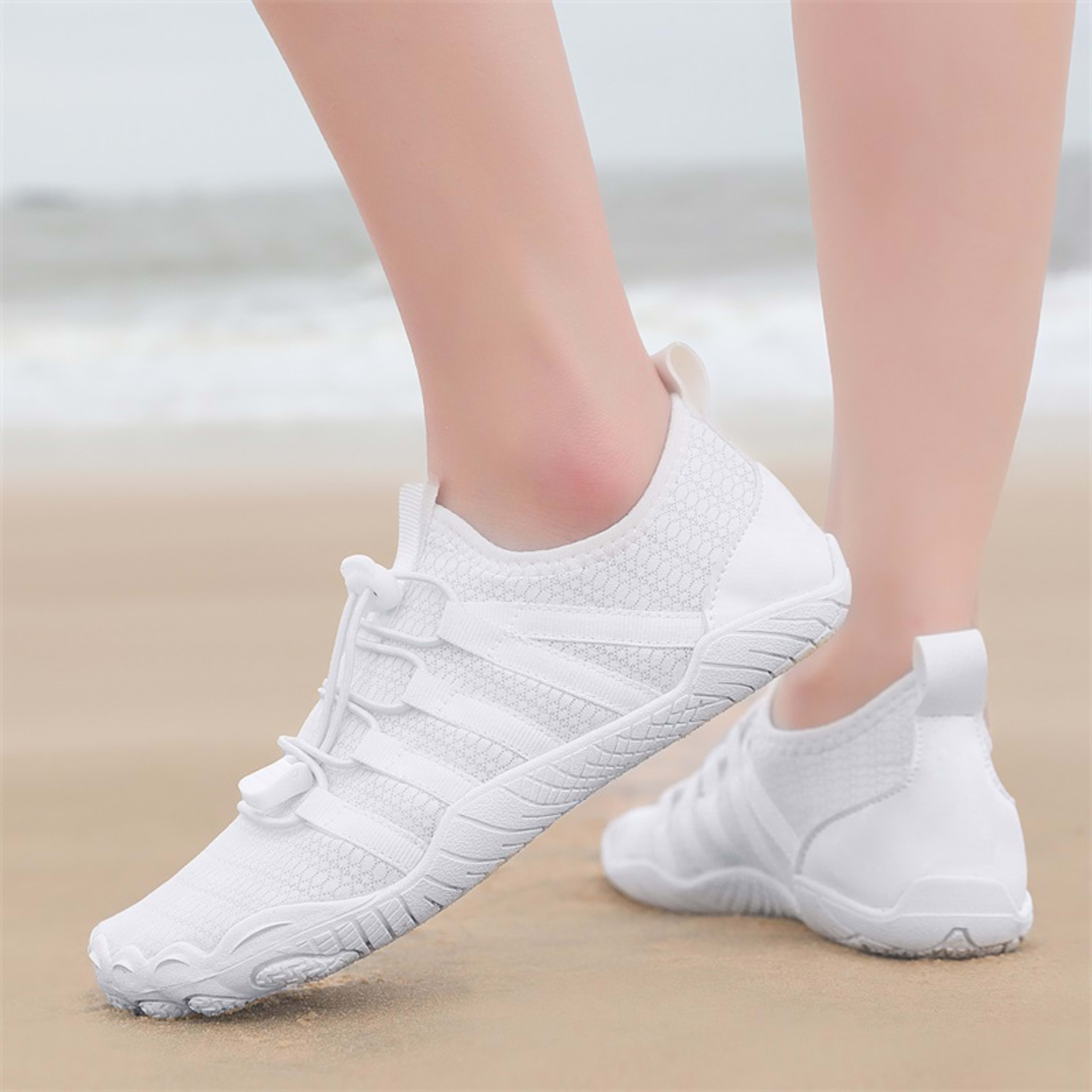 Women's Anti Slip Quick Drying Five Finger Large Size River Tracing Shoes 9
