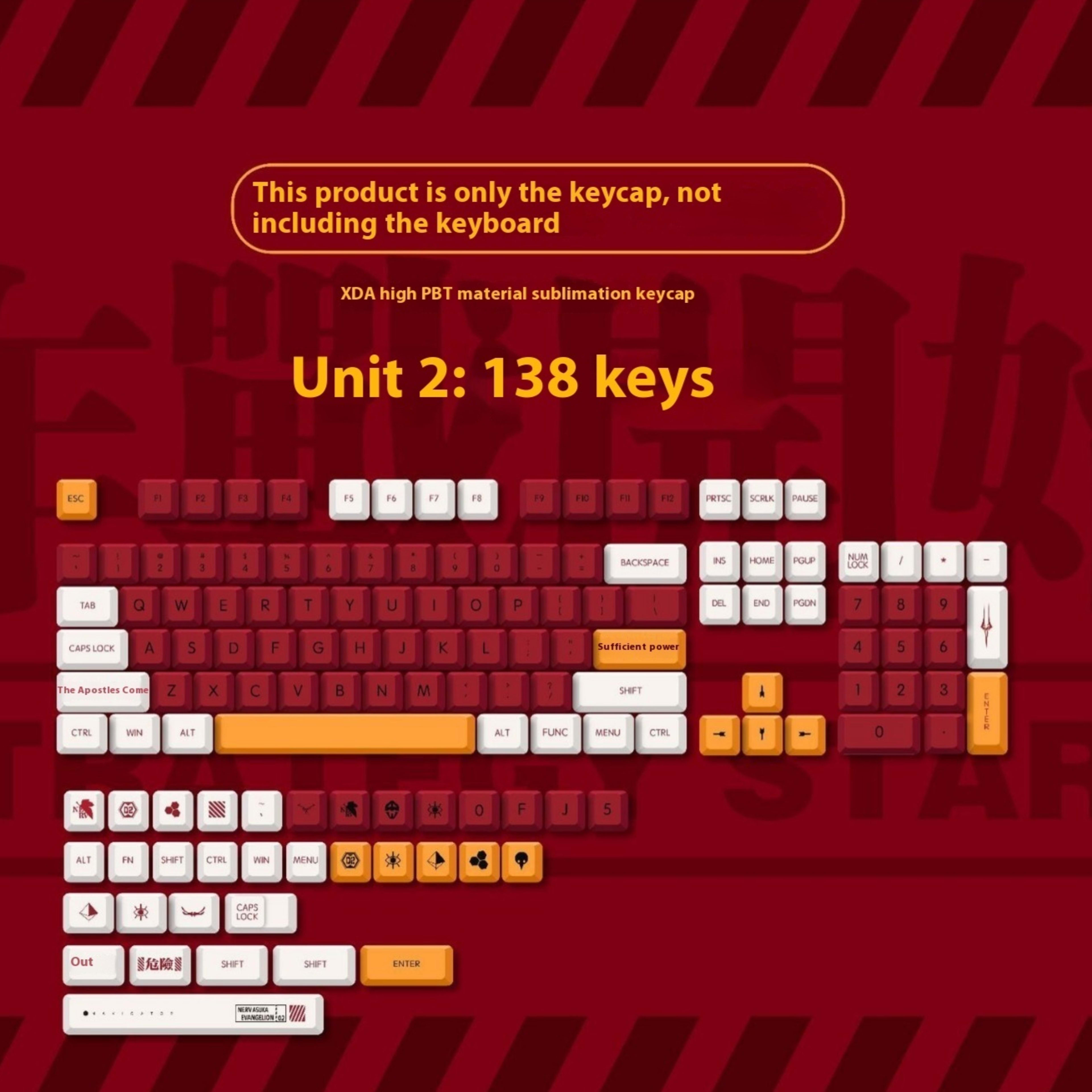 XDA Highly PBT Sublimation Key Cap 2