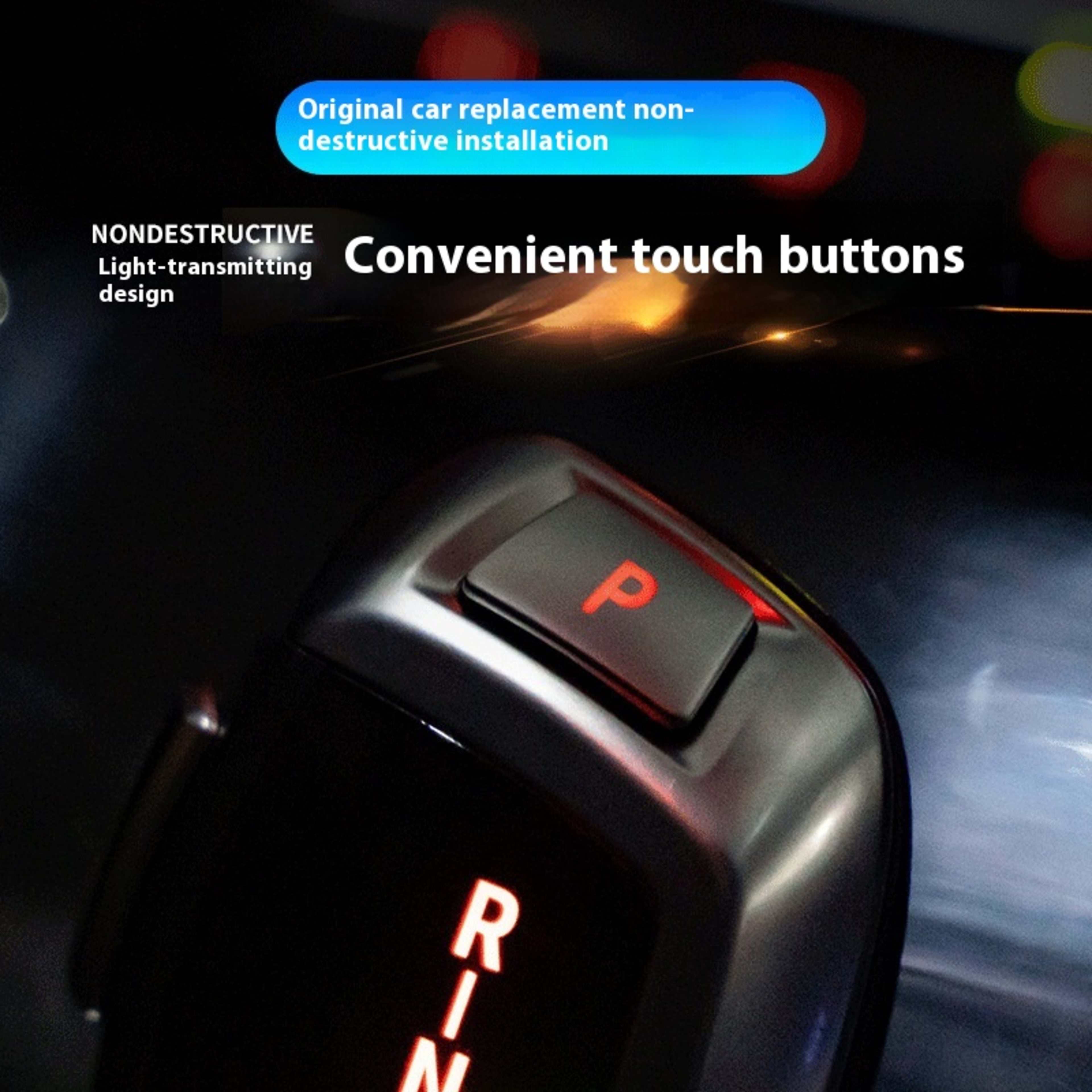 Interior Decoration For Modification Gear Lever Button 6