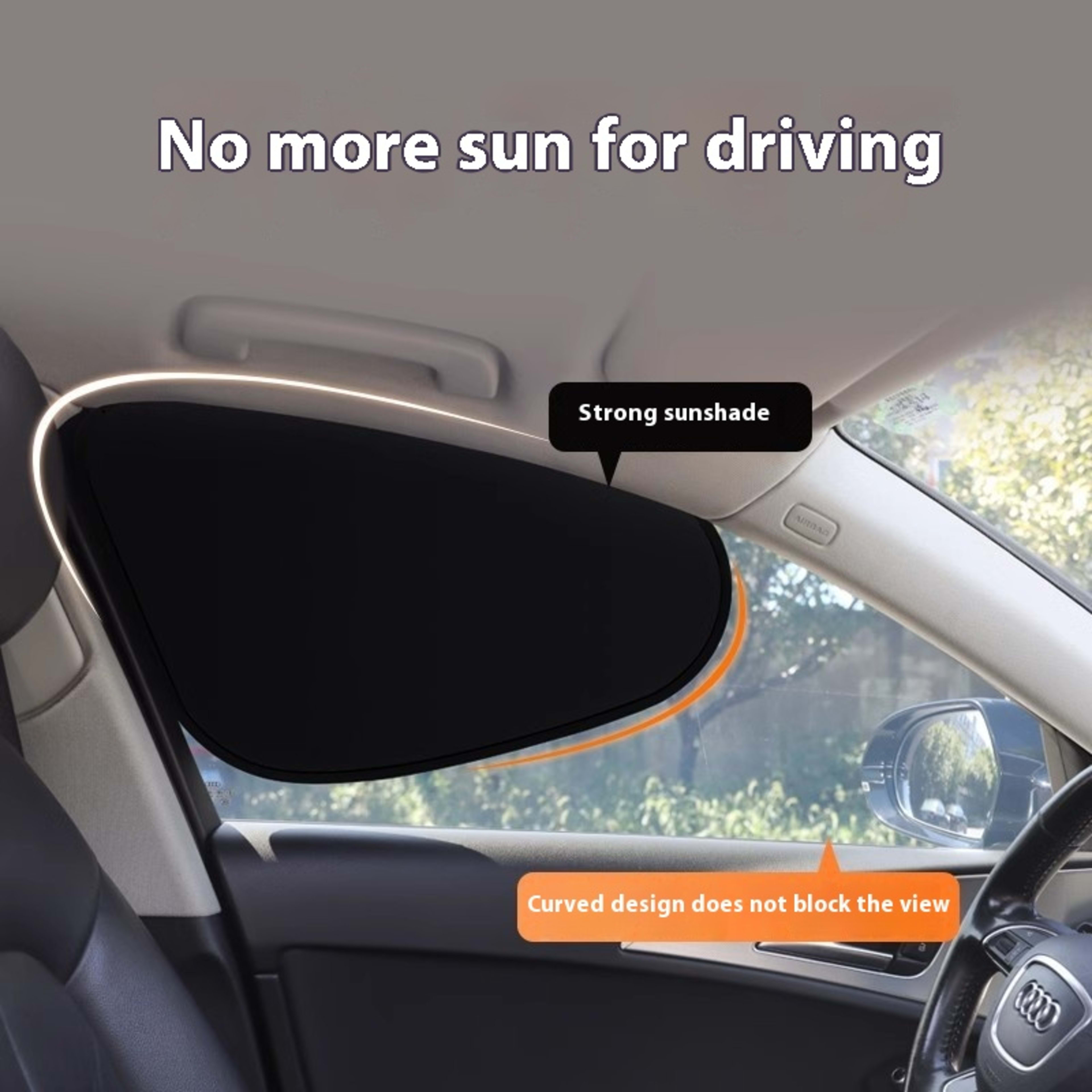 Auto Abat Vent Sun Protection And Heat Insulation Curtain Car 7
