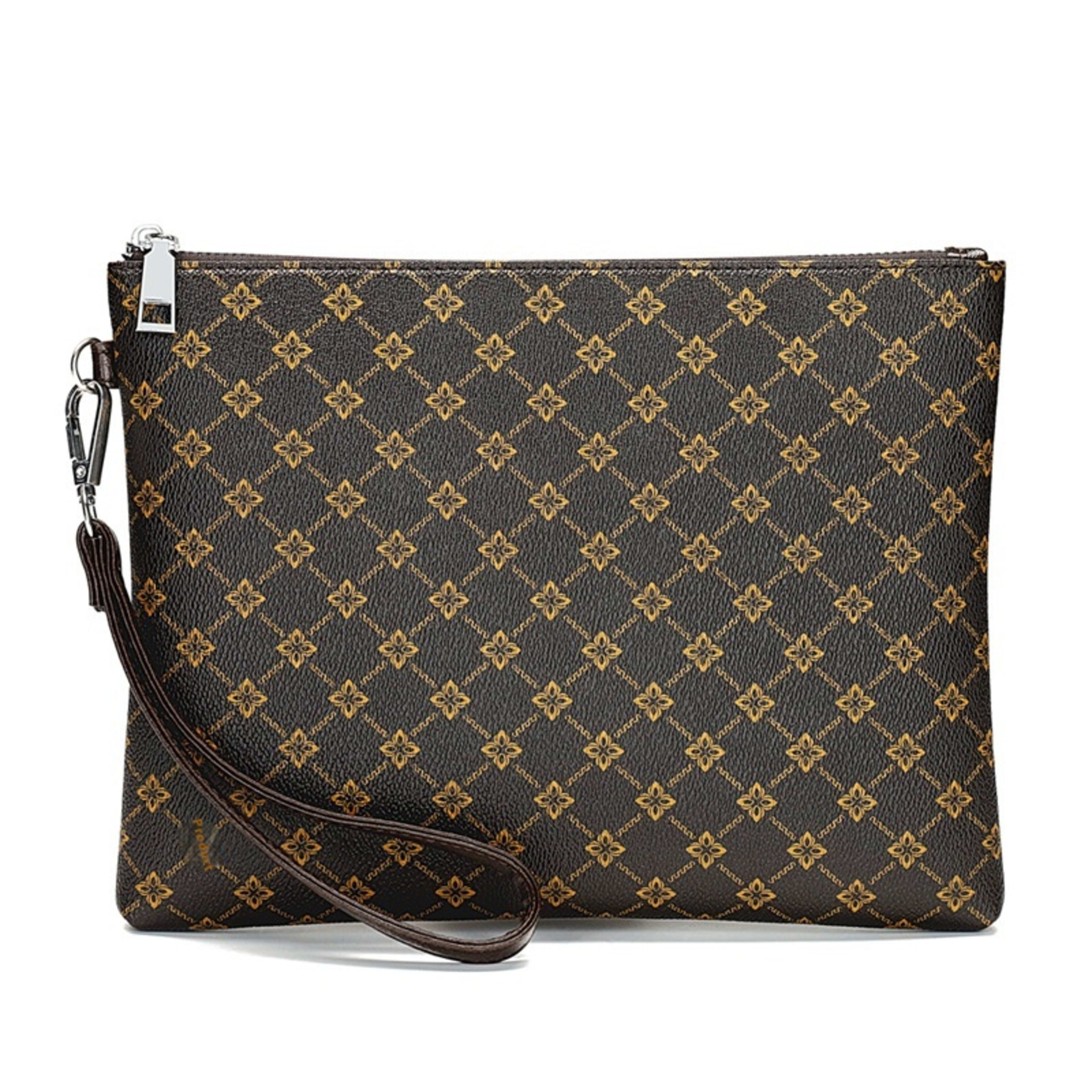 Men's Clutch Clutch Envelope Package Casual Gingham Check 5