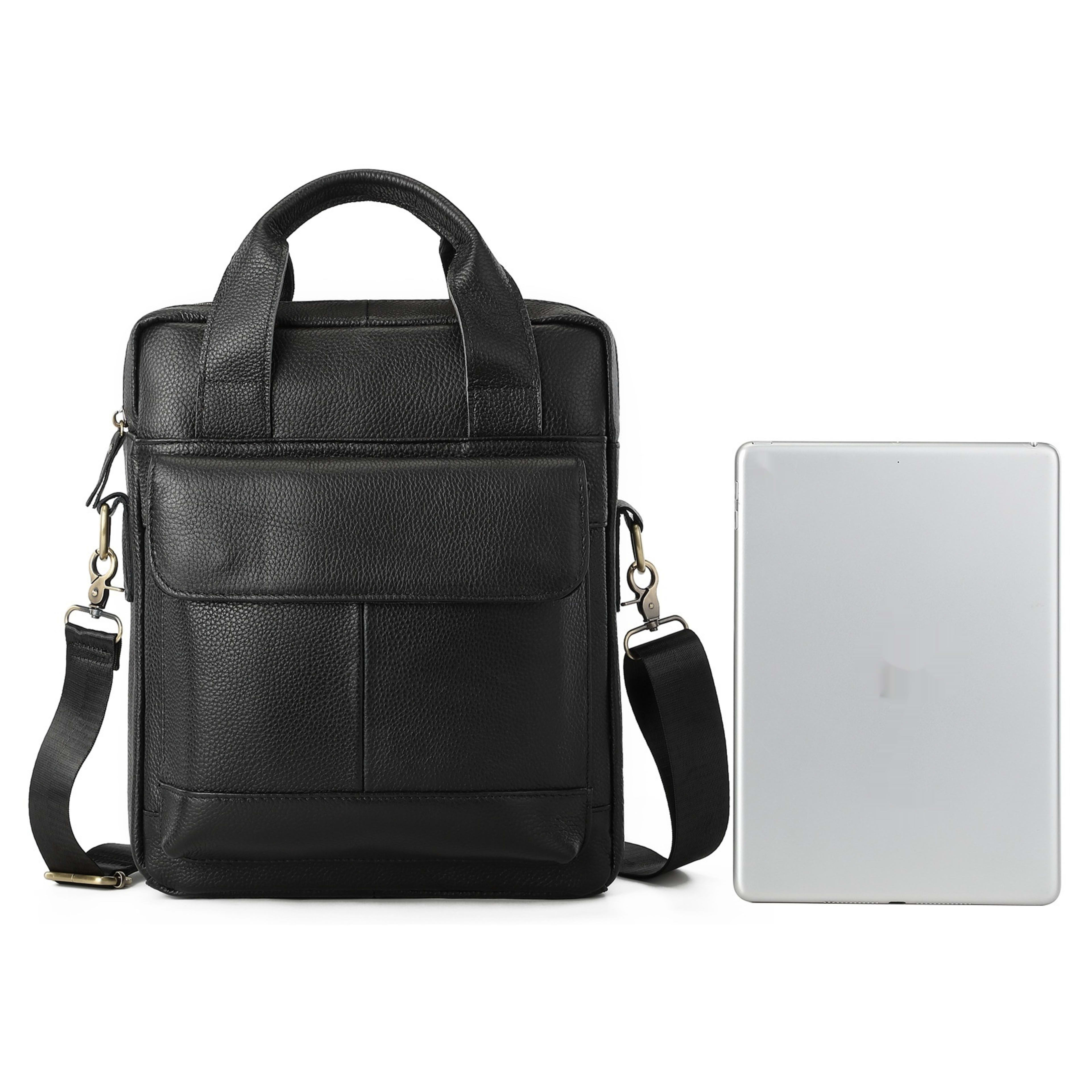 Vertical Briefcase Retro Men's Bag Handbag 4