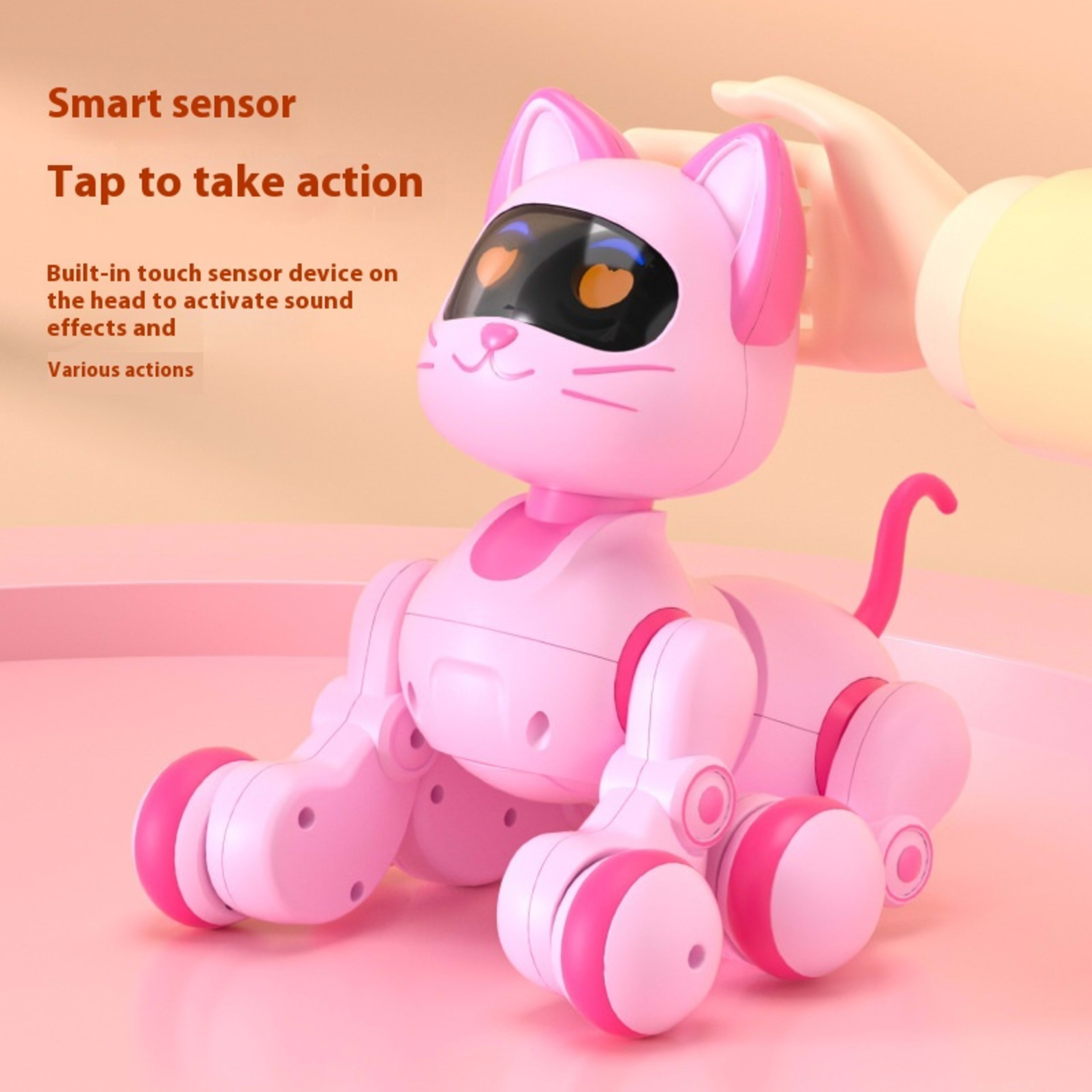 Electronic Intelligent Machine Remote Control Electric Cat Children's Toy 3