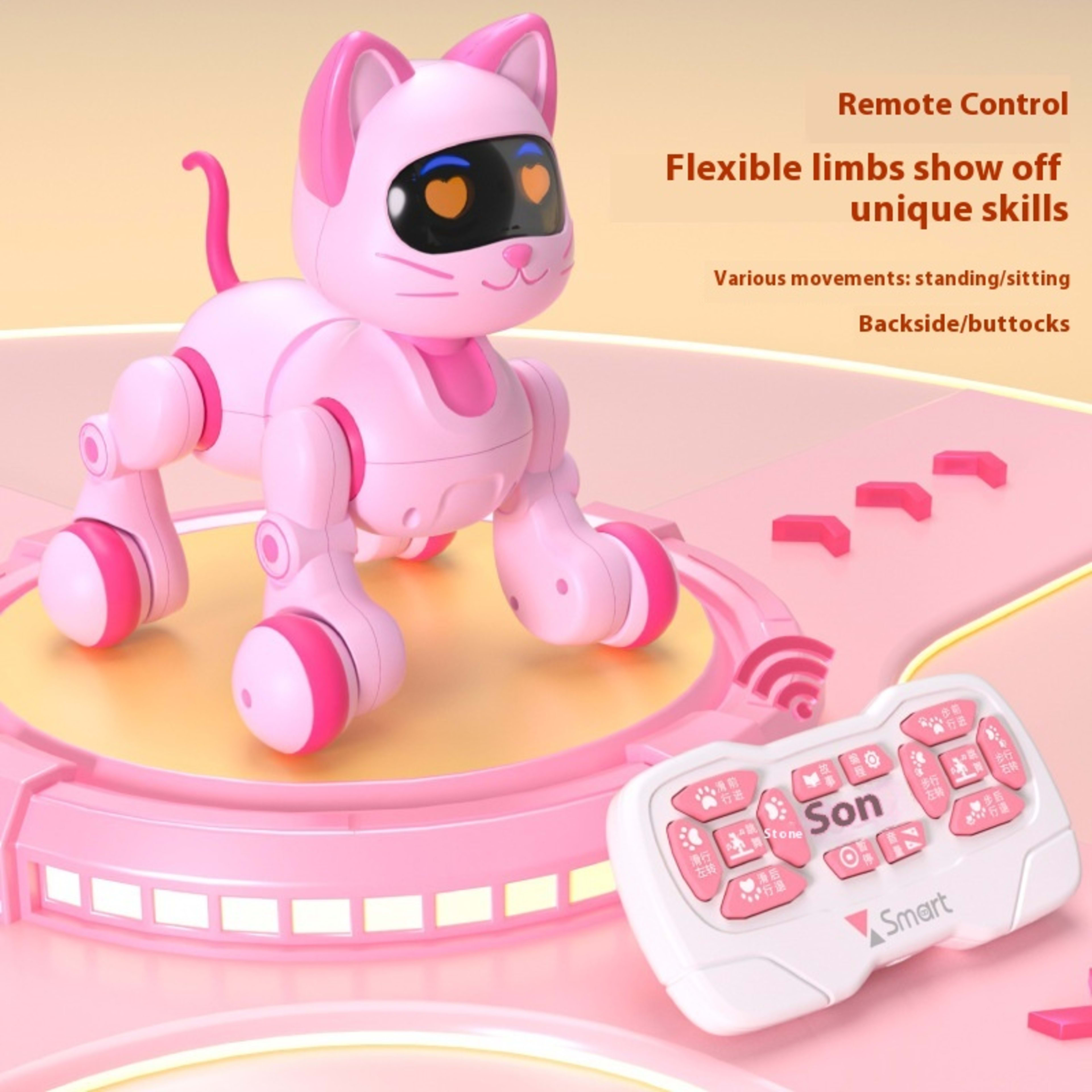 Electronic Intelligent Machine Remote Control Electric Cat Children's Toy 5