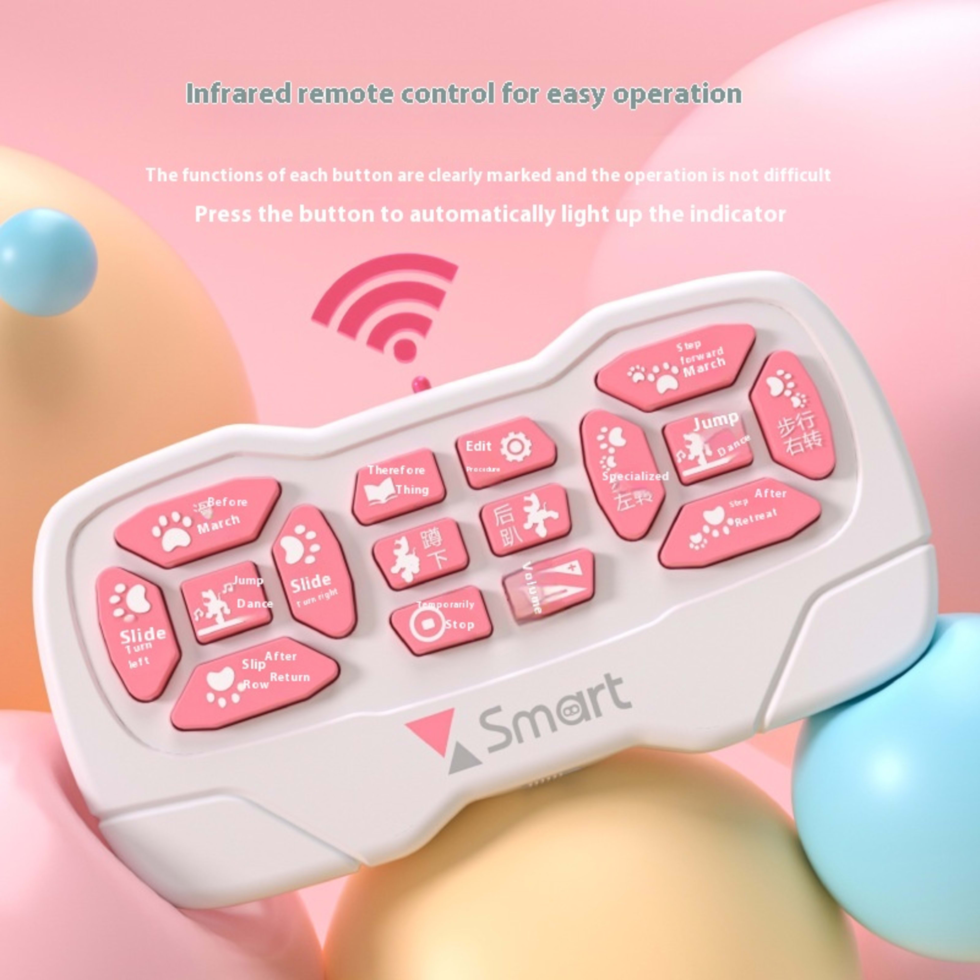 Electronic Intelligent Machine Remote Control Electric Cat Children's Toy 8
