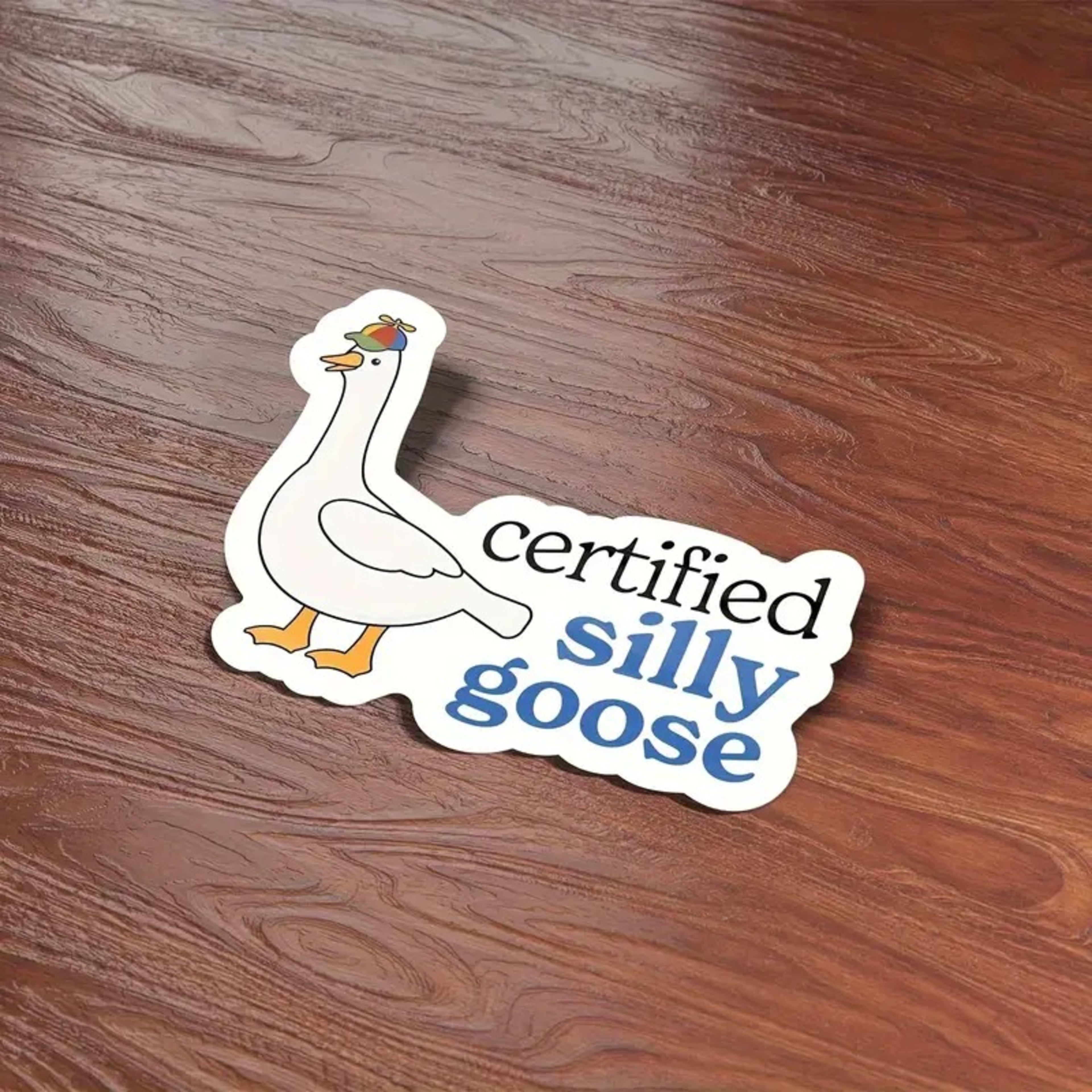 Automobile Sticker Cute Duck Pvc Waterproof