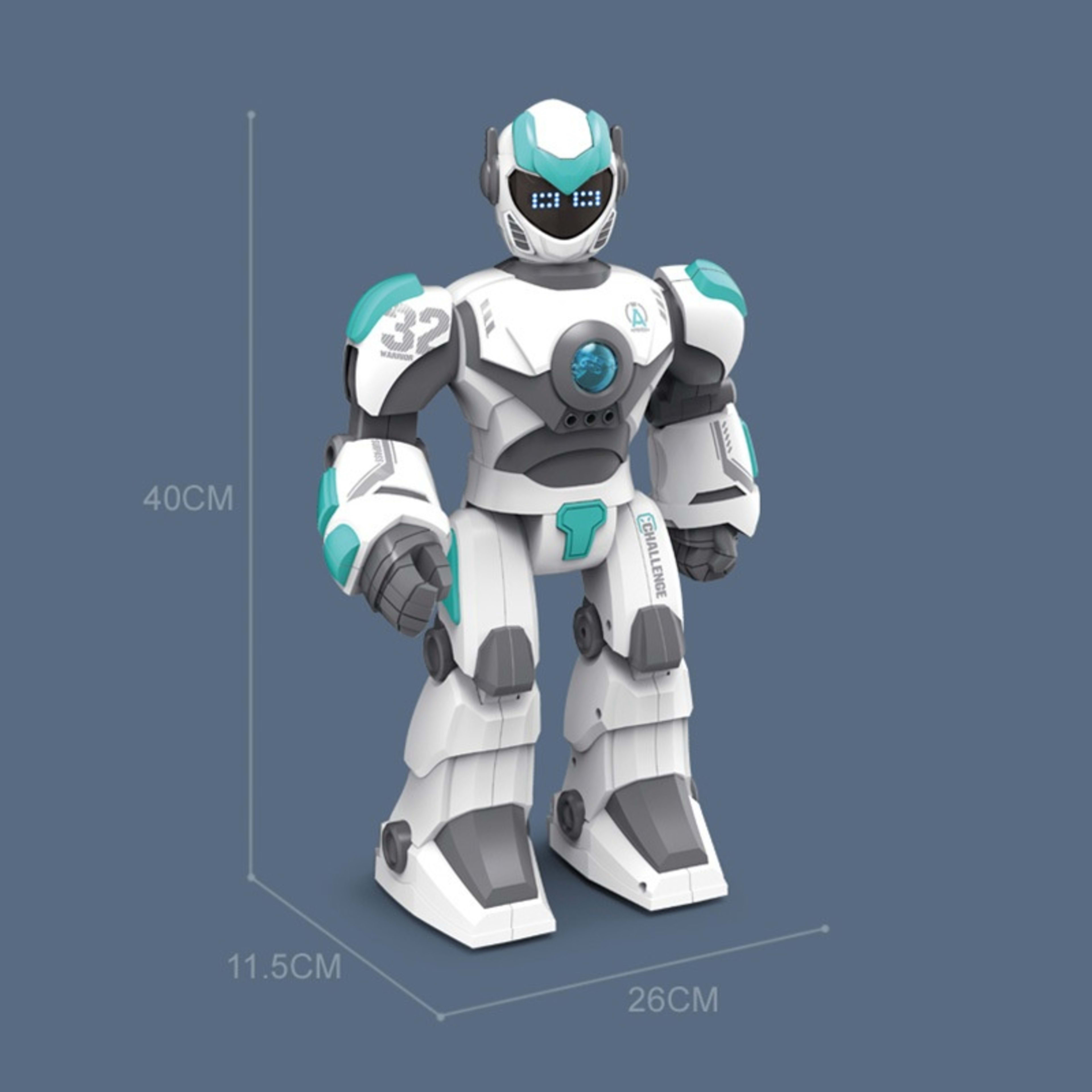 Children's Large Intelligent Remote Control Programming Interactive Robot Model 4