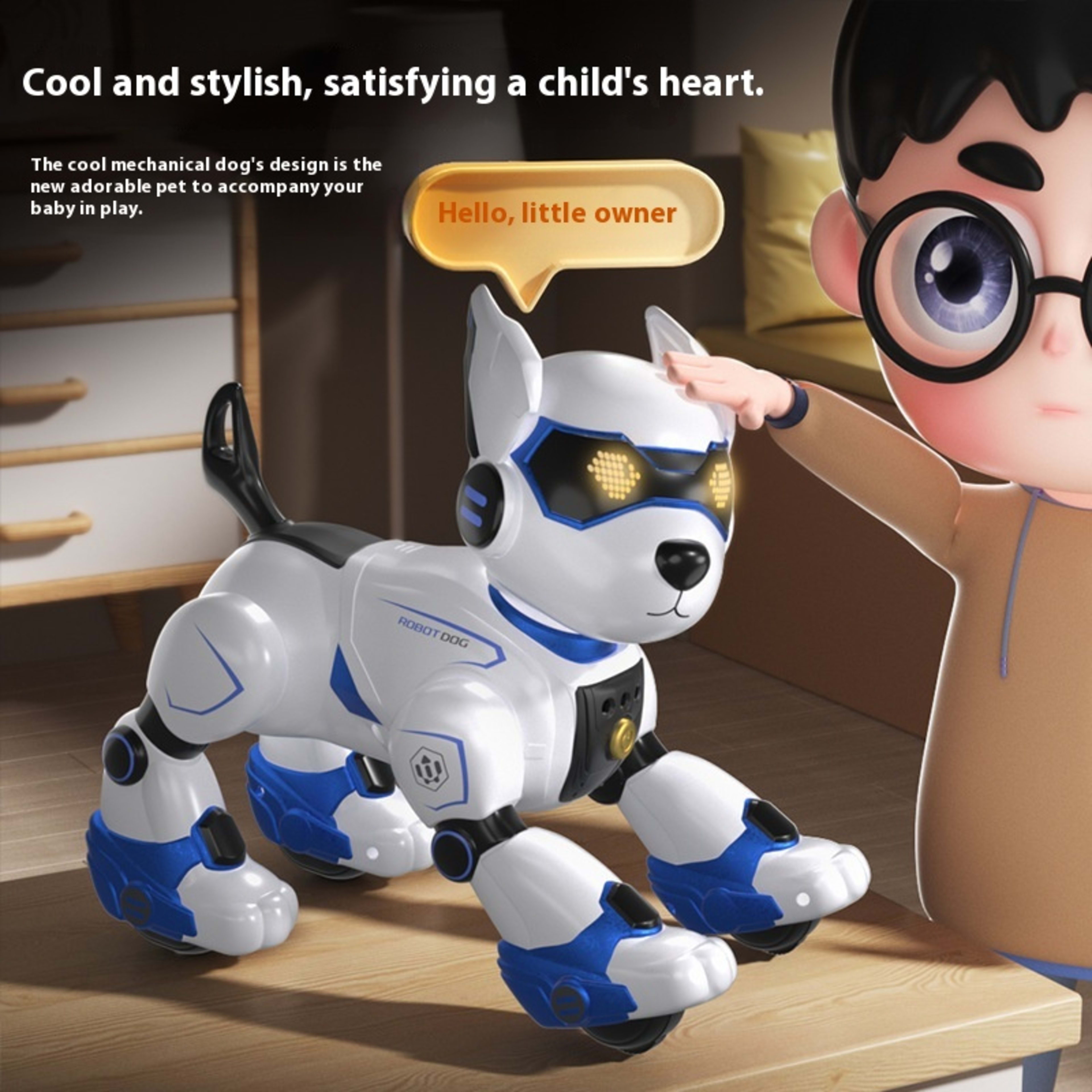 Intelligent Robot Dog Children Voice Control Toy Doggy Remote Control 3