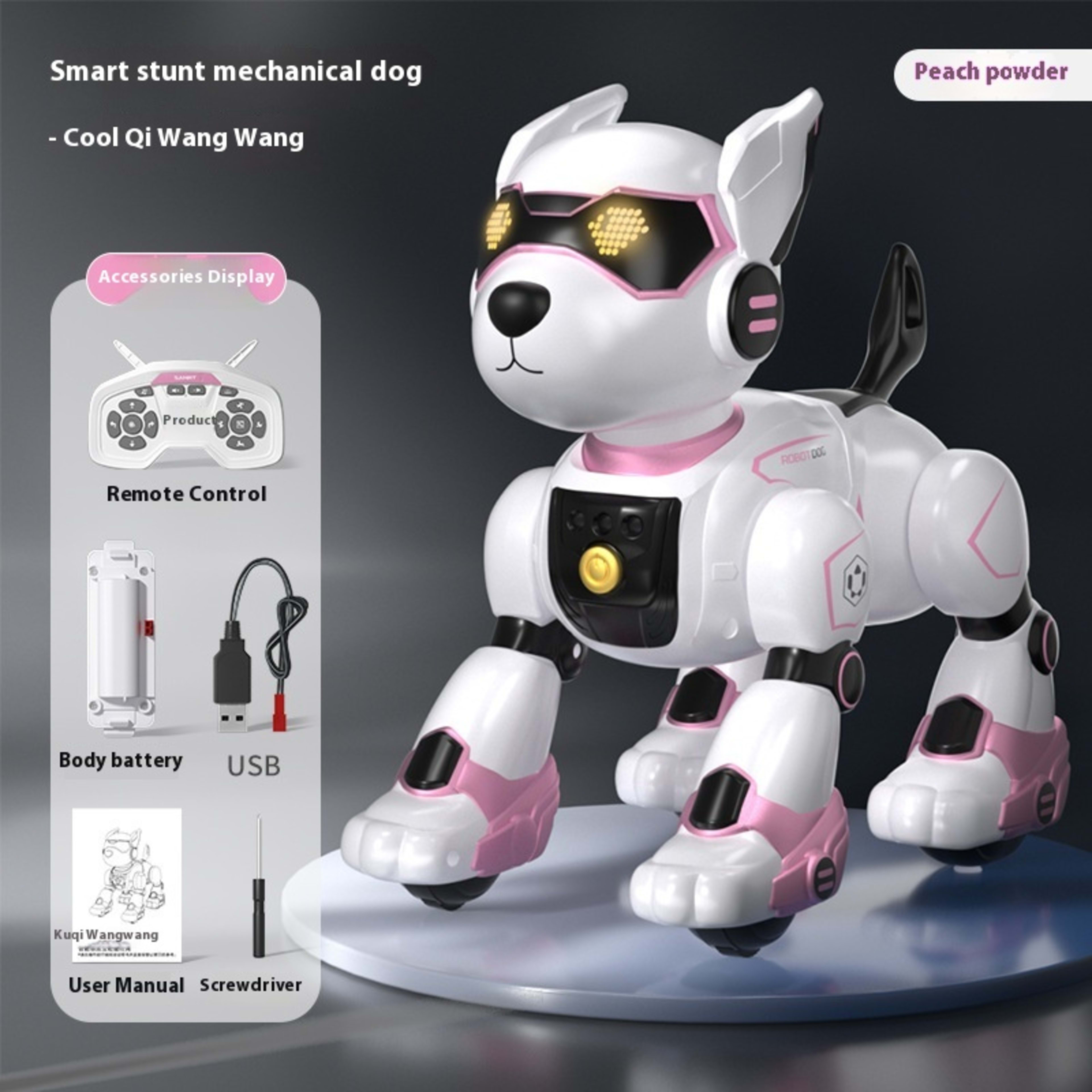 Intelligent Robot Dog Children Voice Control Toy Doggy Remote Control 6