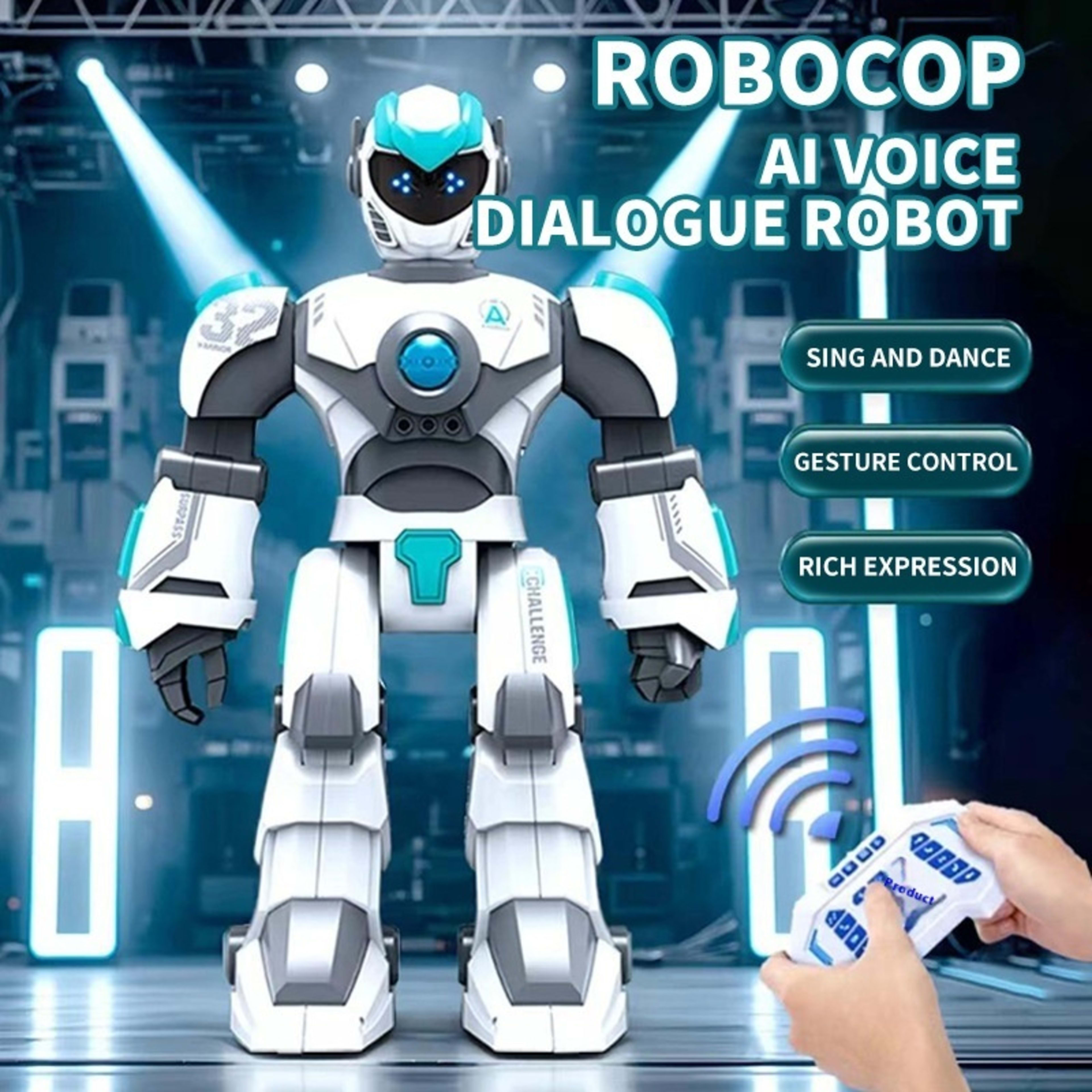 Toy Intelligent Voice Dialogue Robot 24g 5