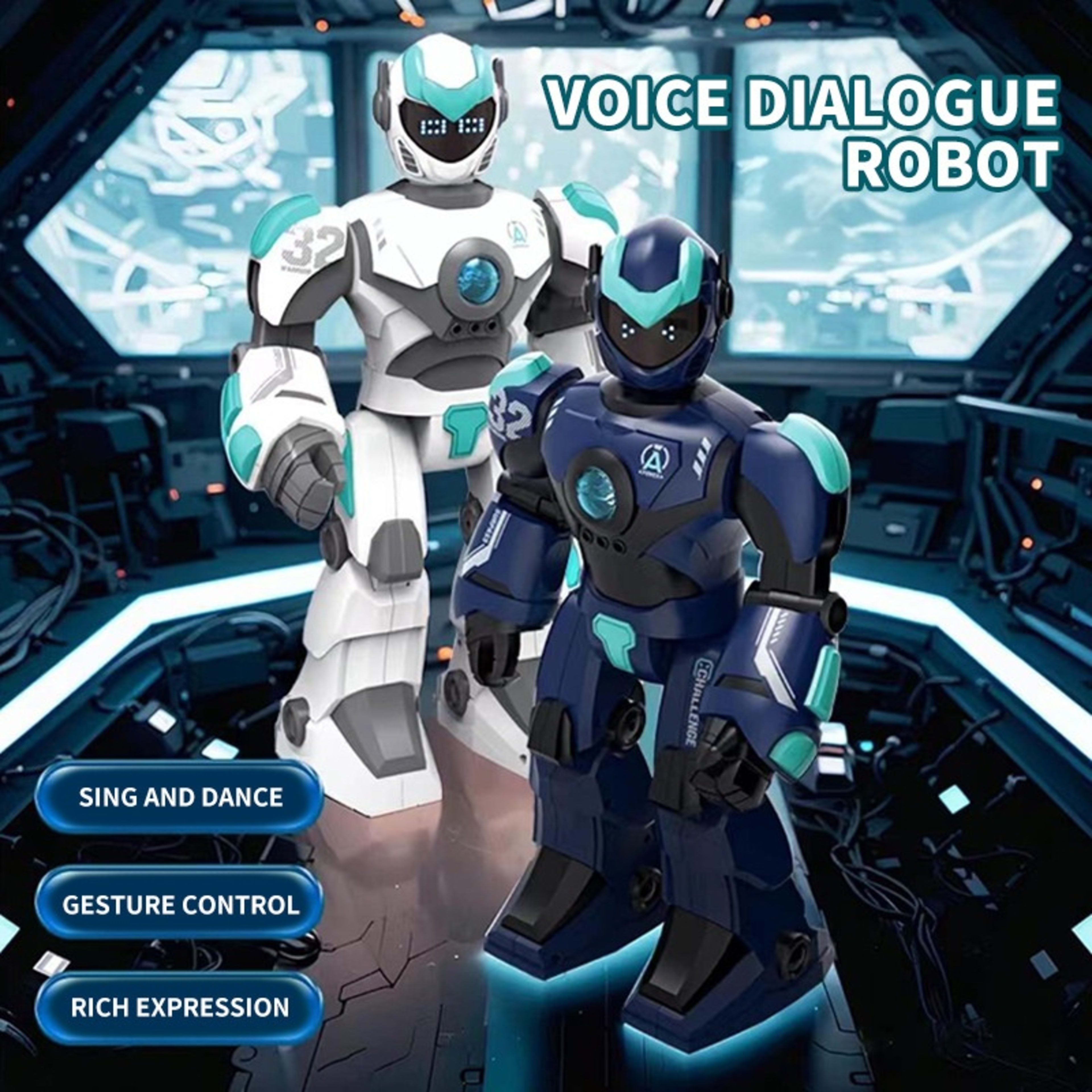 Toy Intelligent Voice Dialogue Robot 24g 3