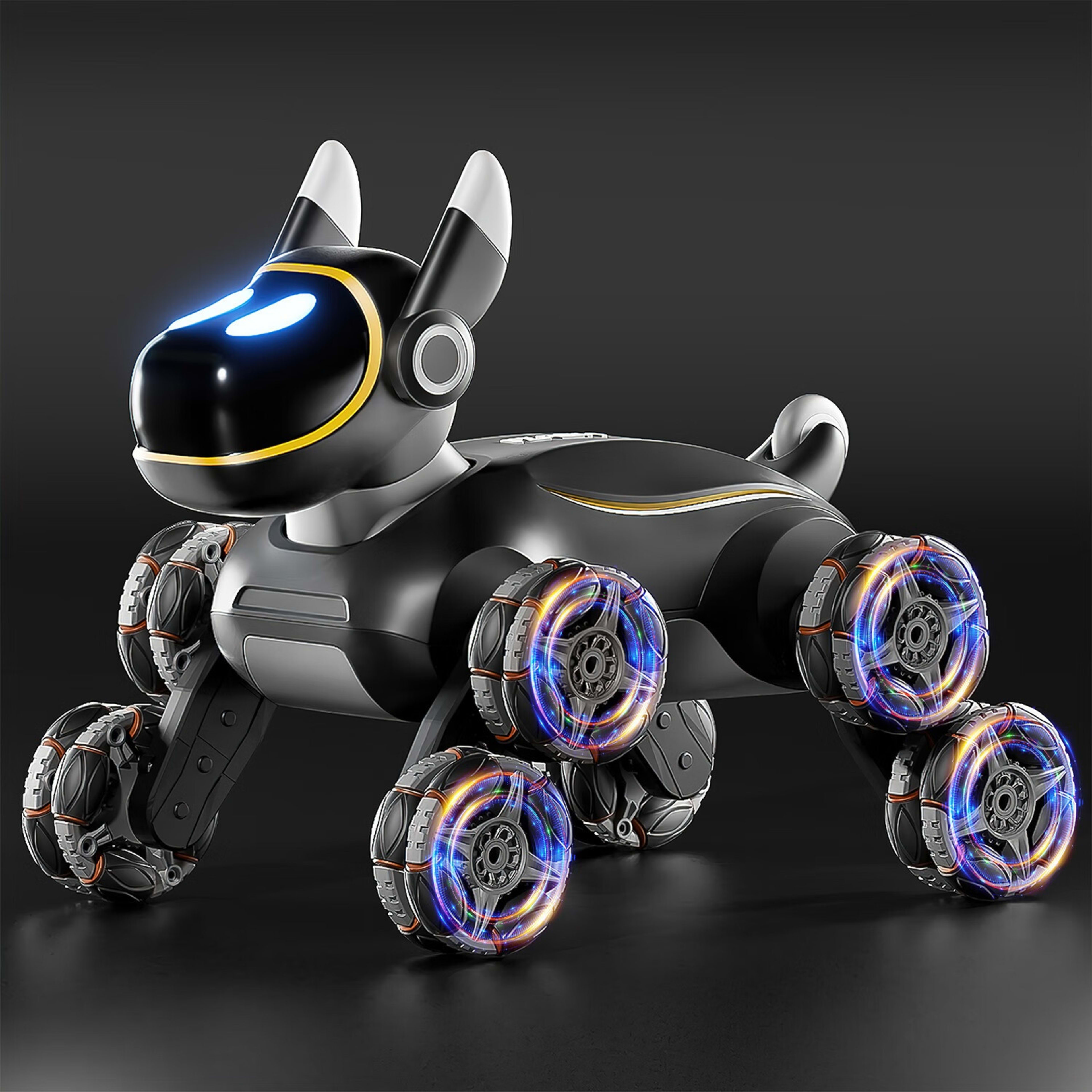 Electric Intelligent Robot Dog Remote Control Car Toy Children's Car Eight Wheels 3