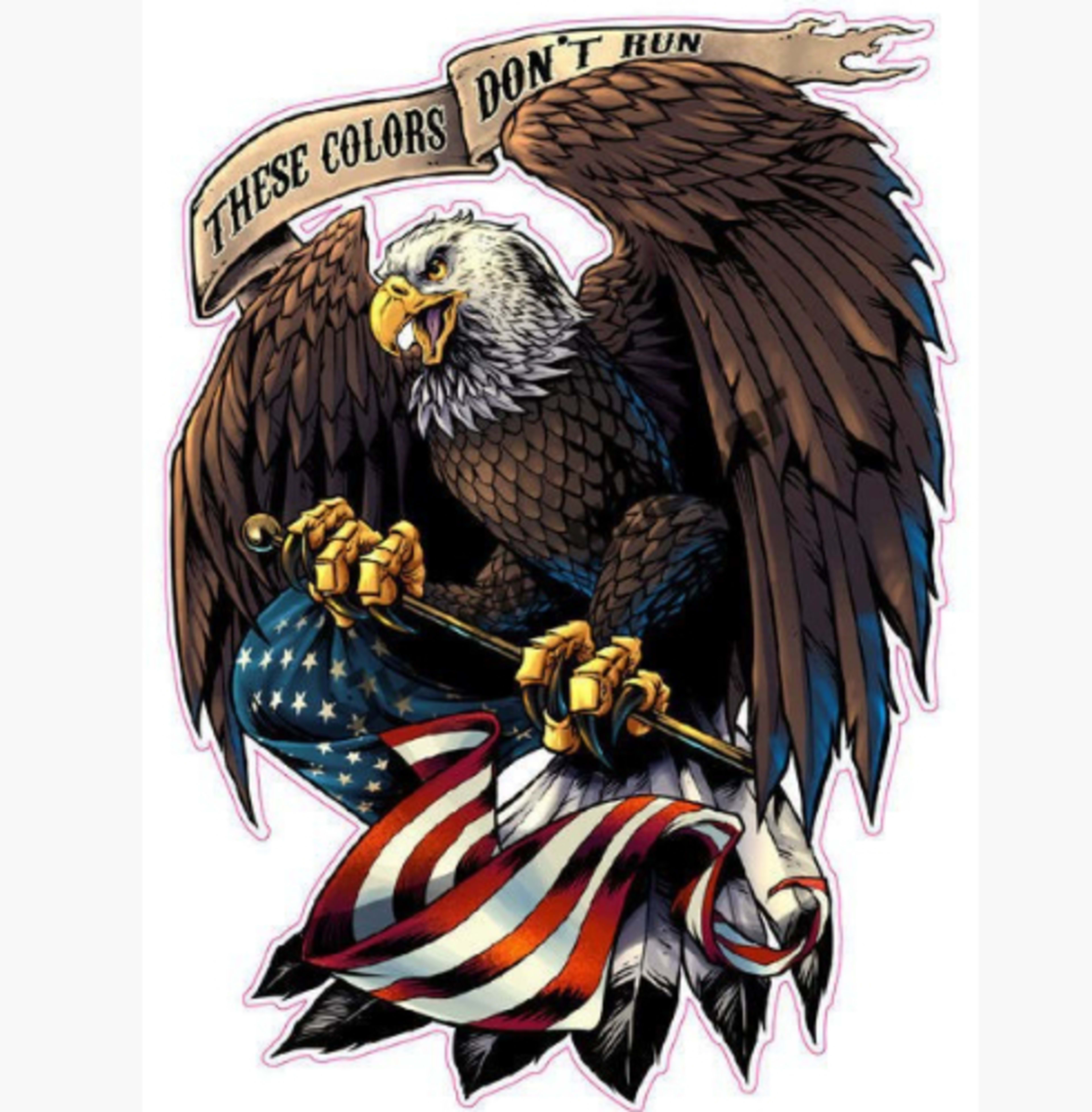 Eagle Reflective Personality Car Body Decoration Decals 2
